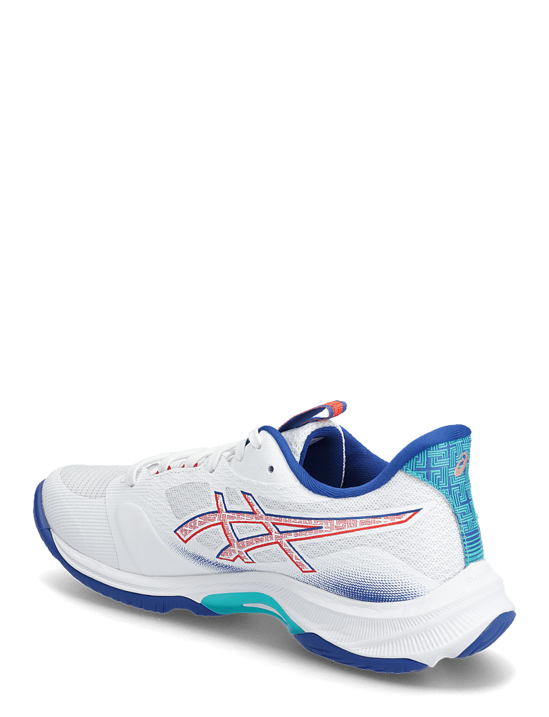Asics - NETBURNER BALLISTIC FF 4 - inomhusskor - white/asics blue - 2