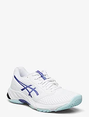 Asics - NETBURNER BALLISTIC FF 3 - indoor sports shoes - white/blue violet - 0