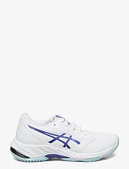 Asics - NETBURNER BALLISTIC FF 3 - indoor sports shoes - white/blue violet - 1