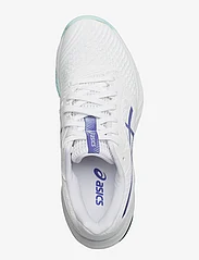 Asics - NETBURNER BALLISTIC FF 3 - indoor sports shoes - white/blue violet - 3