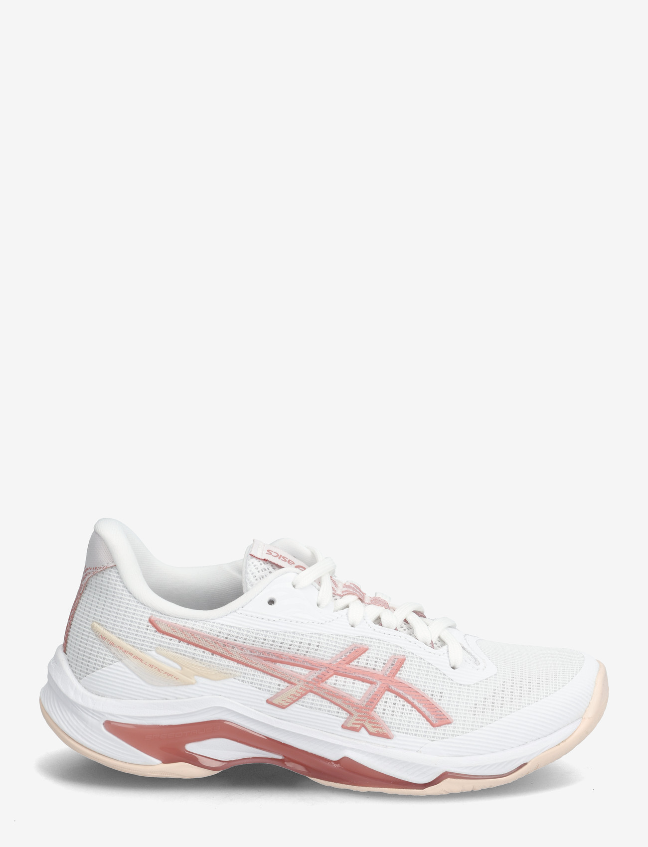 Asics - NETBURNER BALLISTIC FF 4 - indoor-sportschuhe - white/rose rouge - 1