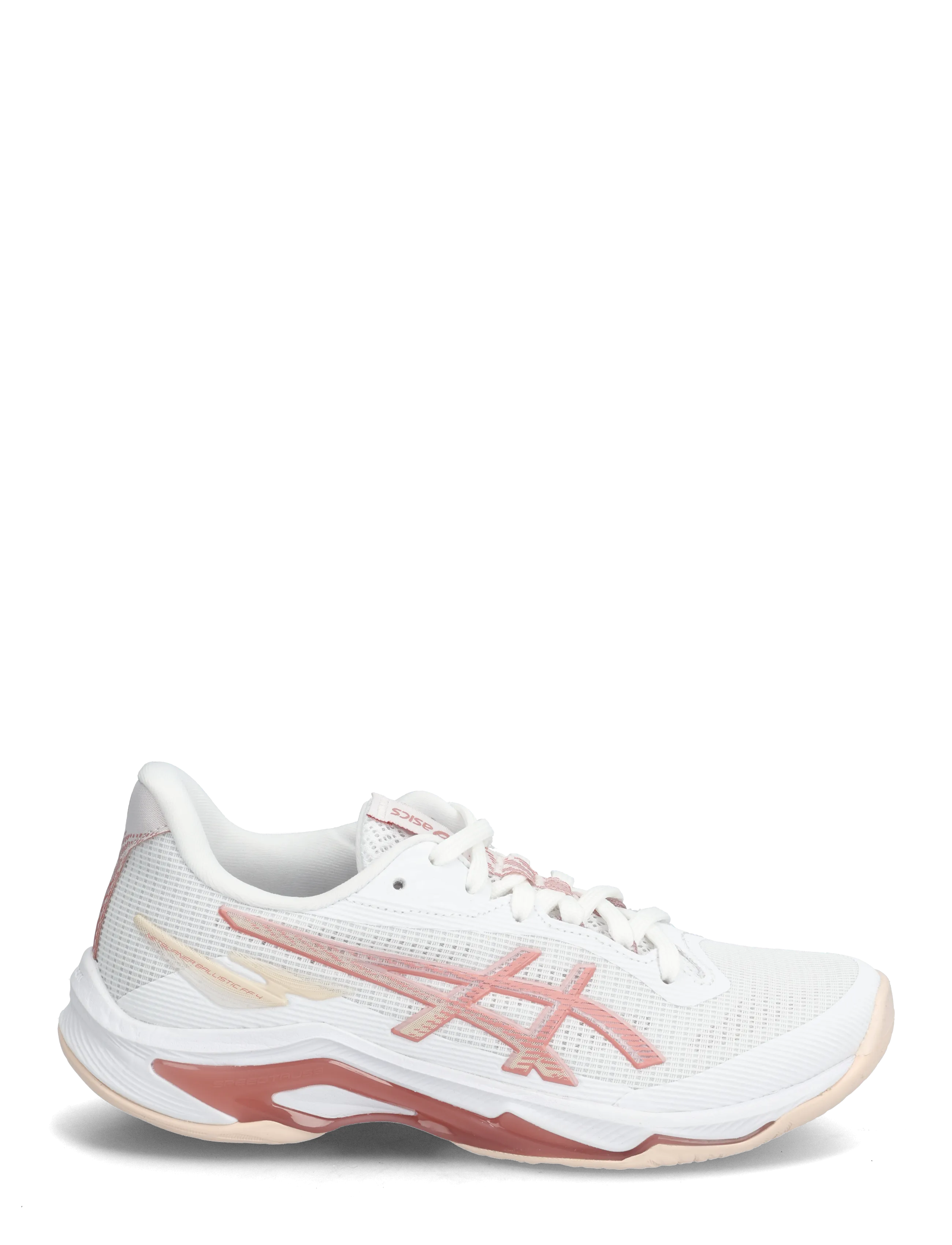 Asics - NETBURNER BALLISTIC FF 4 - siseruumide spordijalatsid - white/rose rouge - 1
