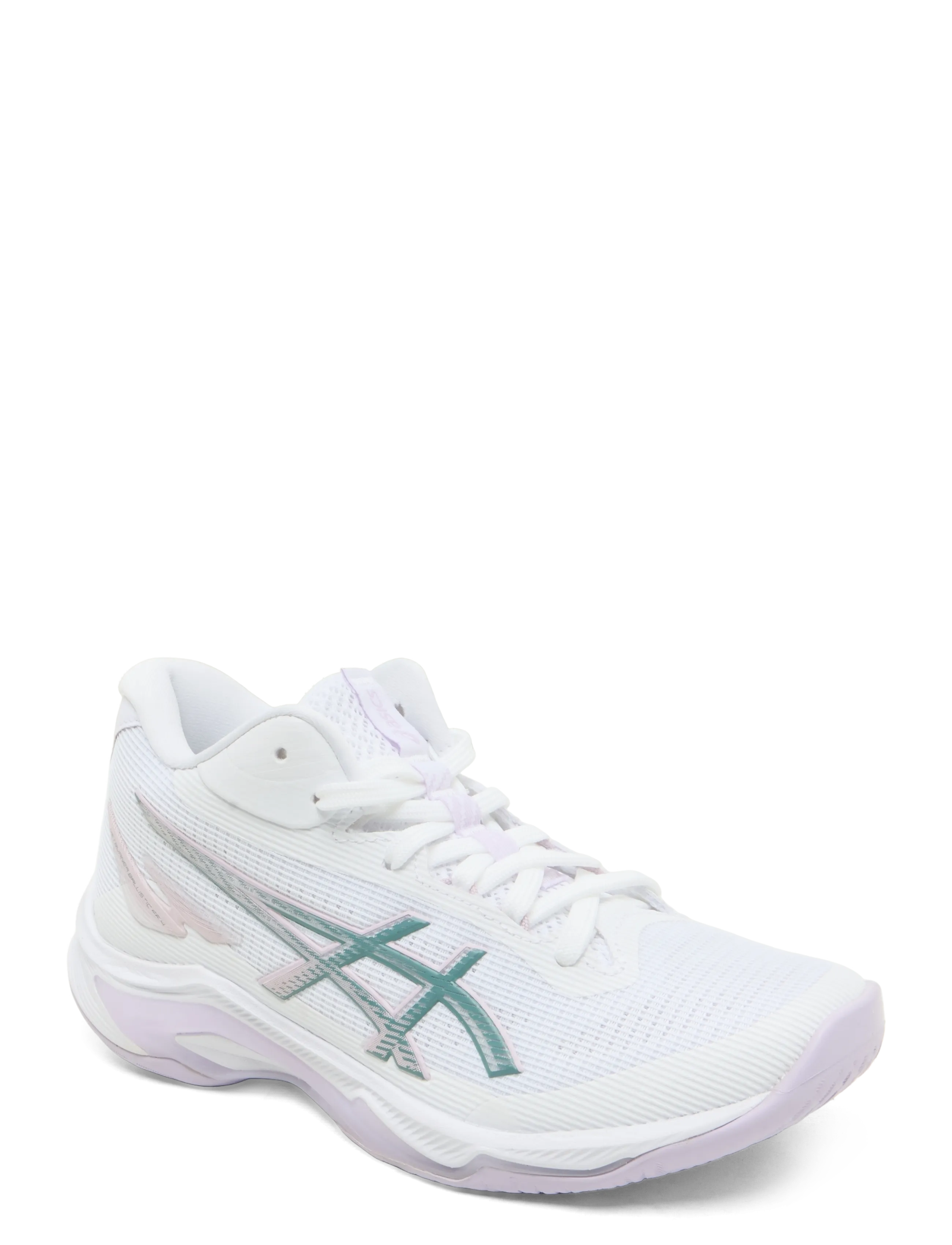 Asics NETBURNER BALLISTIC FF MT 4 - Shoes - WHITE/DAHLIA / white