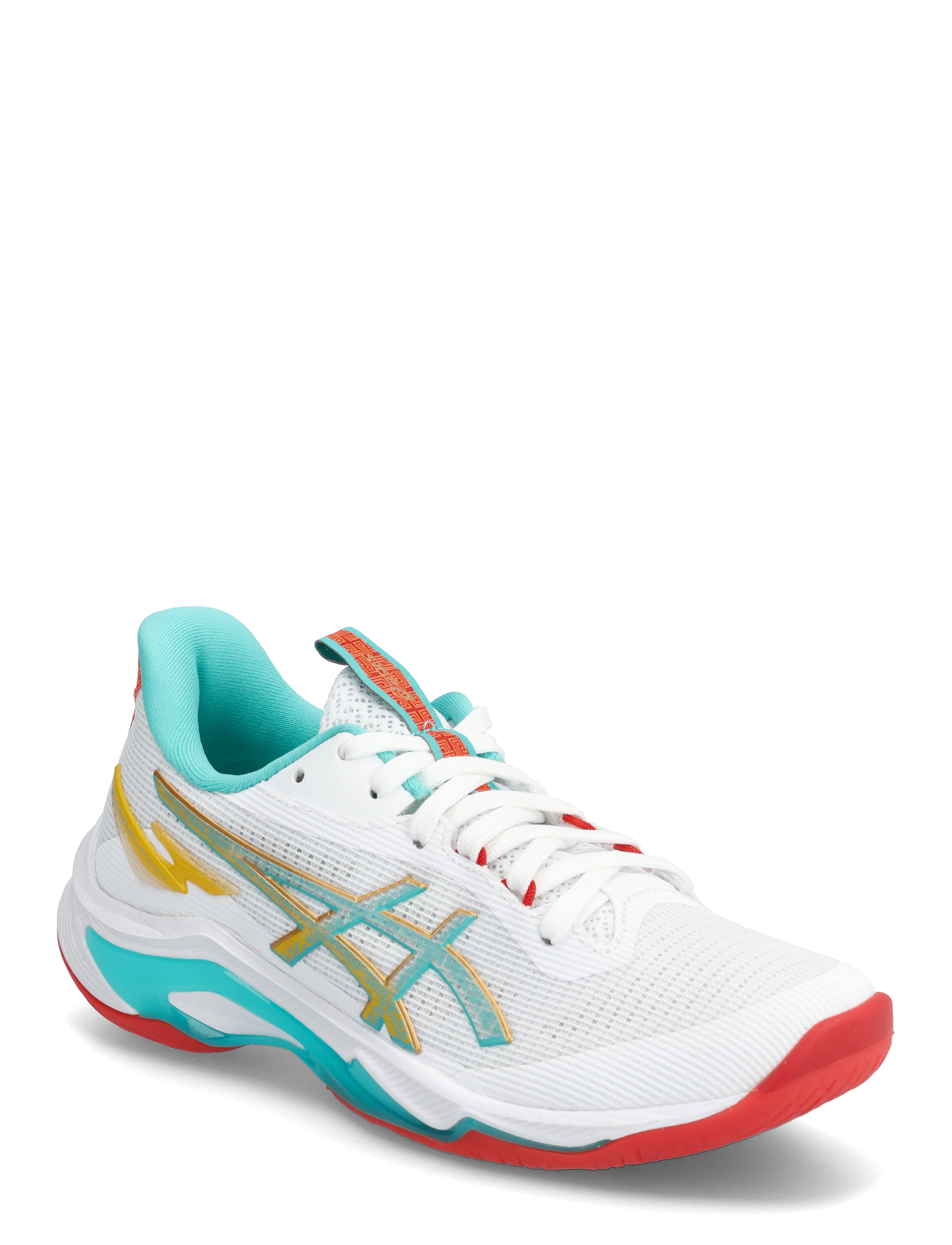 Asics - NETBURNER BALLISTIC FF 4 - innanhússkór - white/sea glass - 0