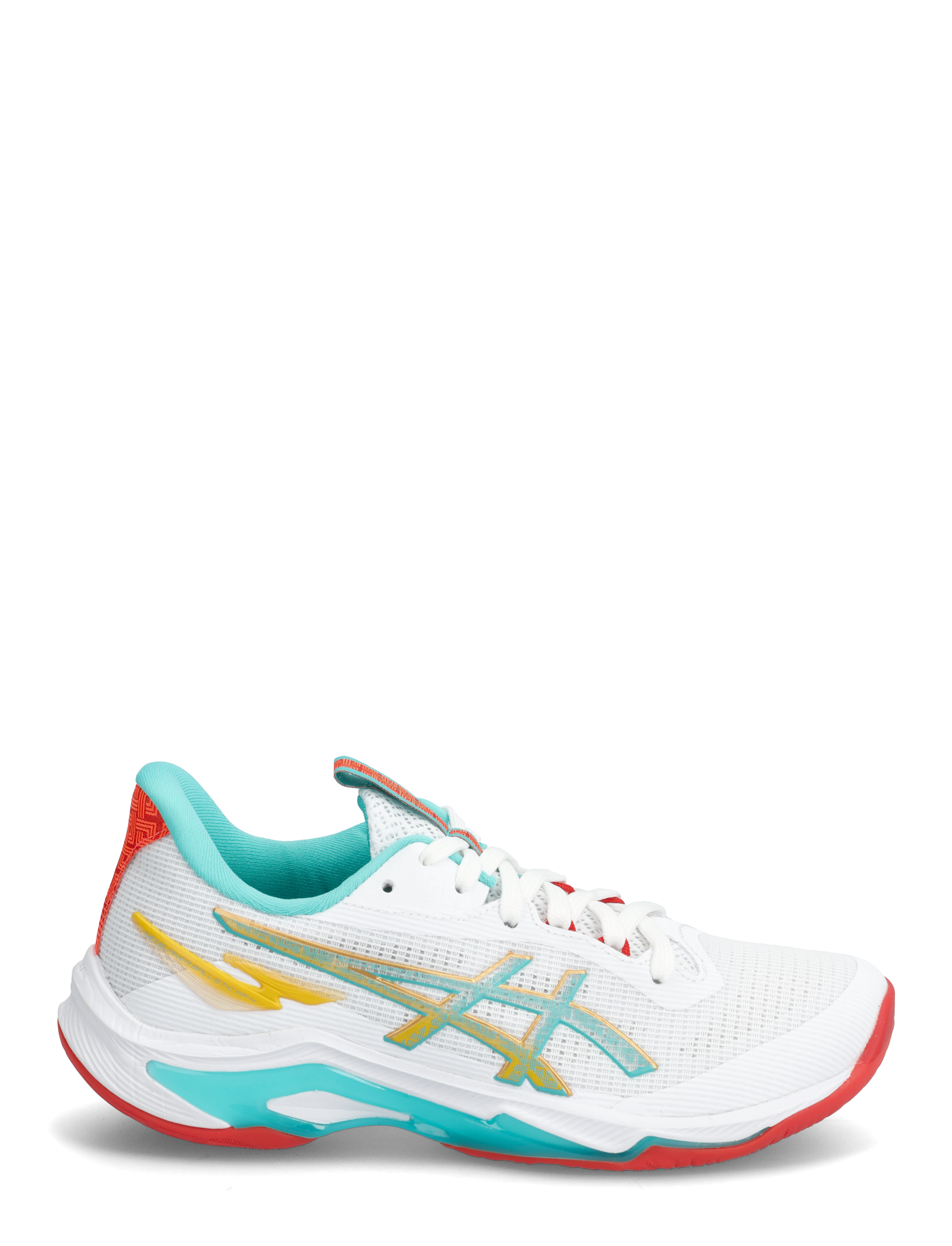 Asics - NETBURNER BALLISTIC FF 4 - indoor-sportschuhe - white/sea glass - 1