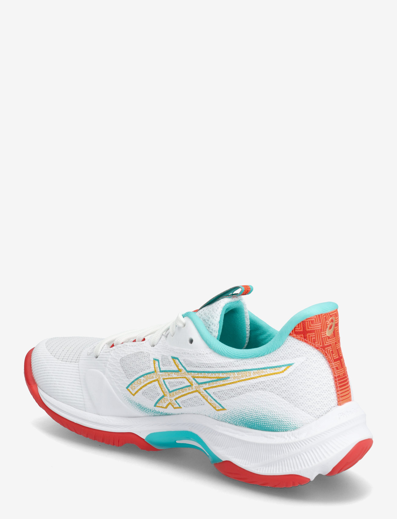 Asics - NETBURNER BALLISTIC FF 4 - indoor sports shoes - white/sea glass - 2