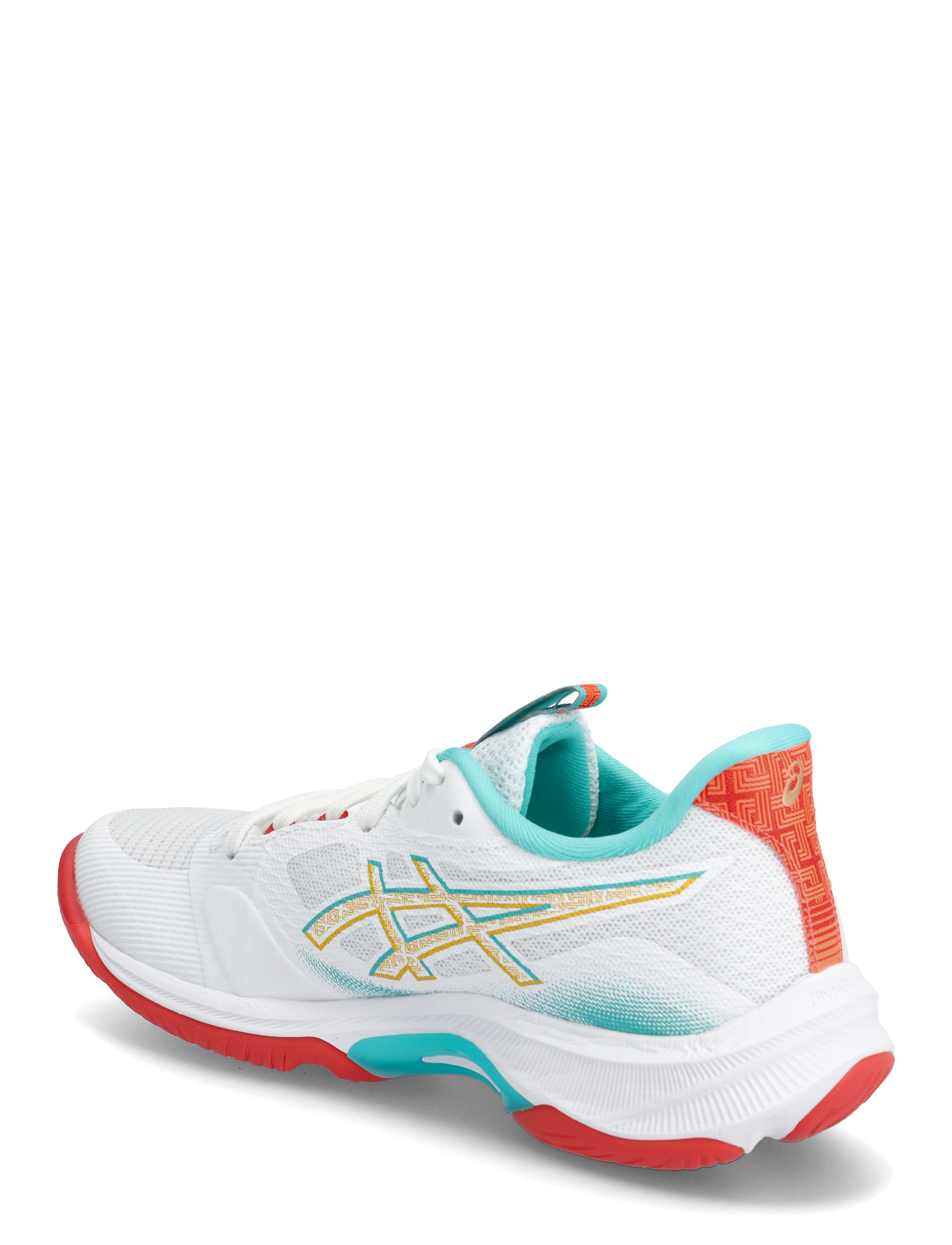 Asics - NETBURNER BALLISTIC FF 4 - innanhússkór - white/sea glass - 2