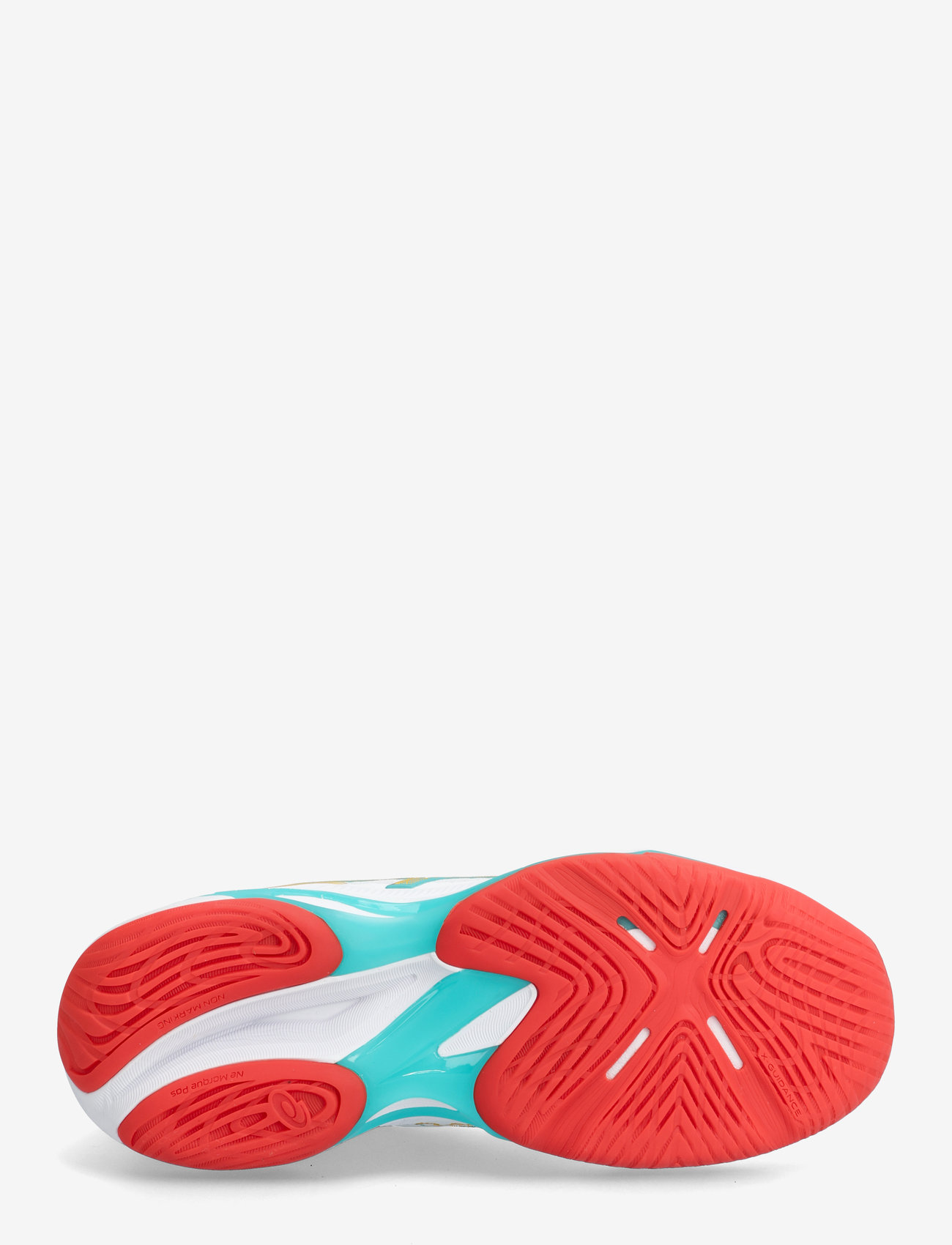 Asics - NETBURNER BALLISTIC FF 4 - indoor sports shoes - white/sea glass - 4