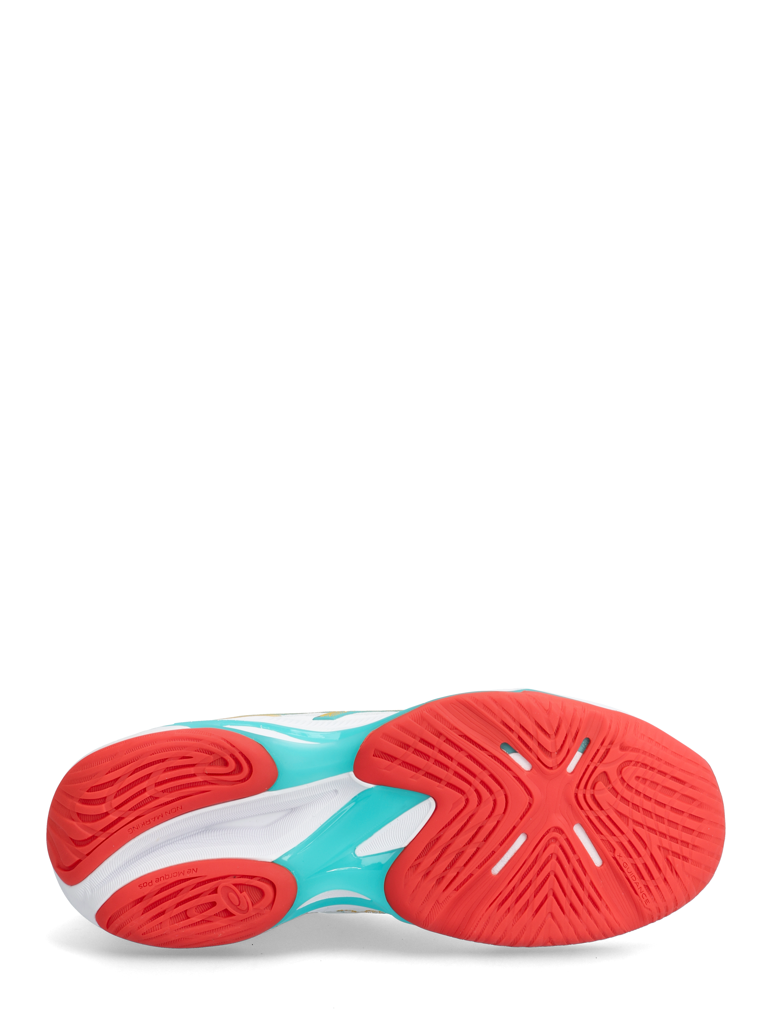 Asics - NETBURNER BALLISTIC FF 4 - innanhússkór - white/sea glass - 4