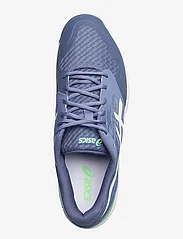 Asics - GEL-COURT HUNTER 3 - indoor sports shoes - denim blue/lime burst - 3