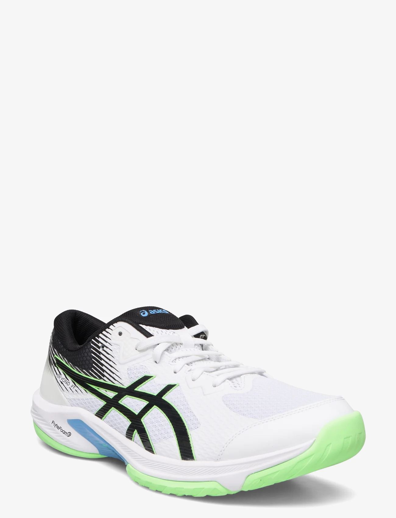 Asics - BEYOND FF - buty do sportów halowych - white/lime burst - 0