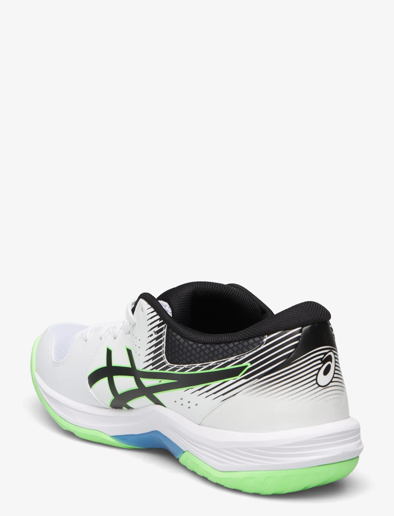 Asics - BEYOND FF - indoor sports shoes - white/lime burst - 1