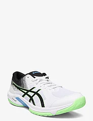 Asics - BEYOND FF - indoor sports shoes - white/lime burst - 2