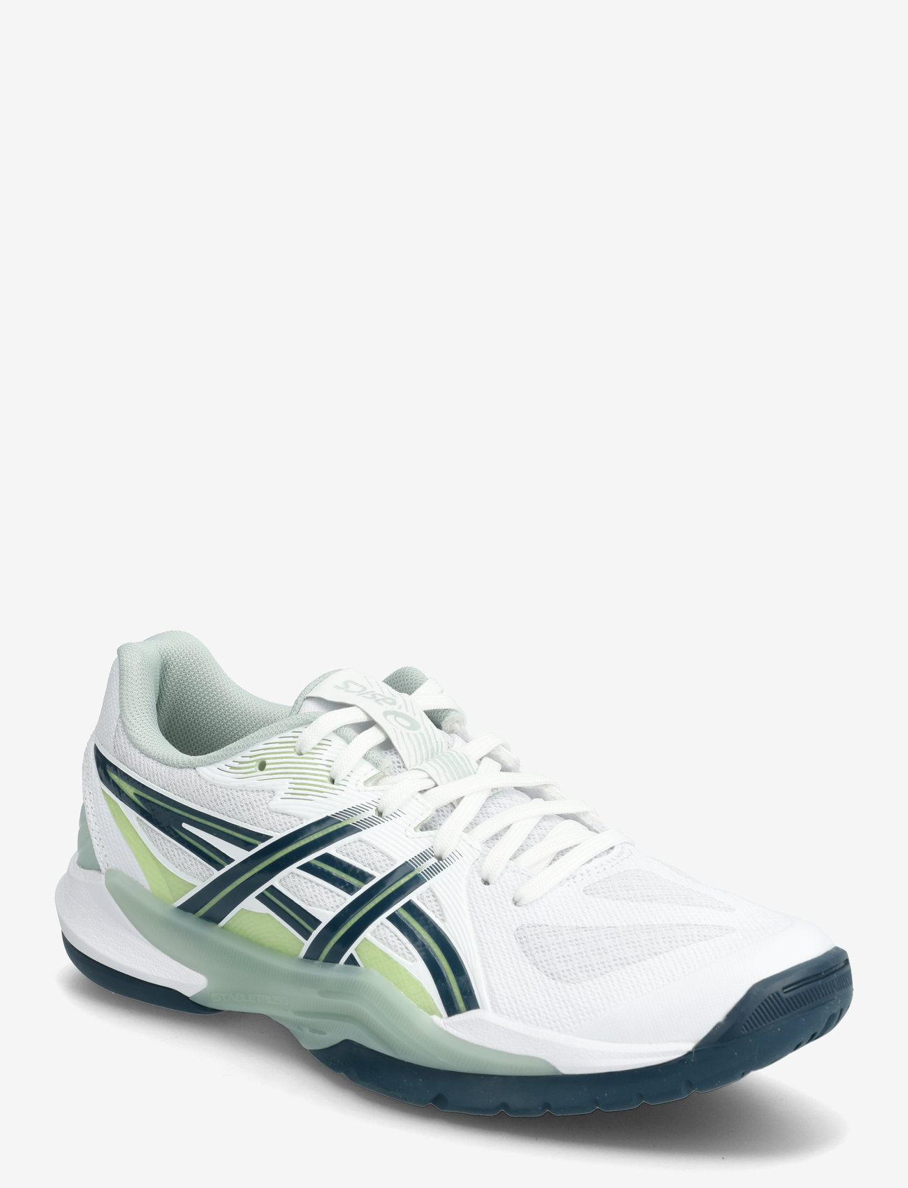 Asics - POWERBREAK FF - indendørs sportssko - white/tranquil teal - 0