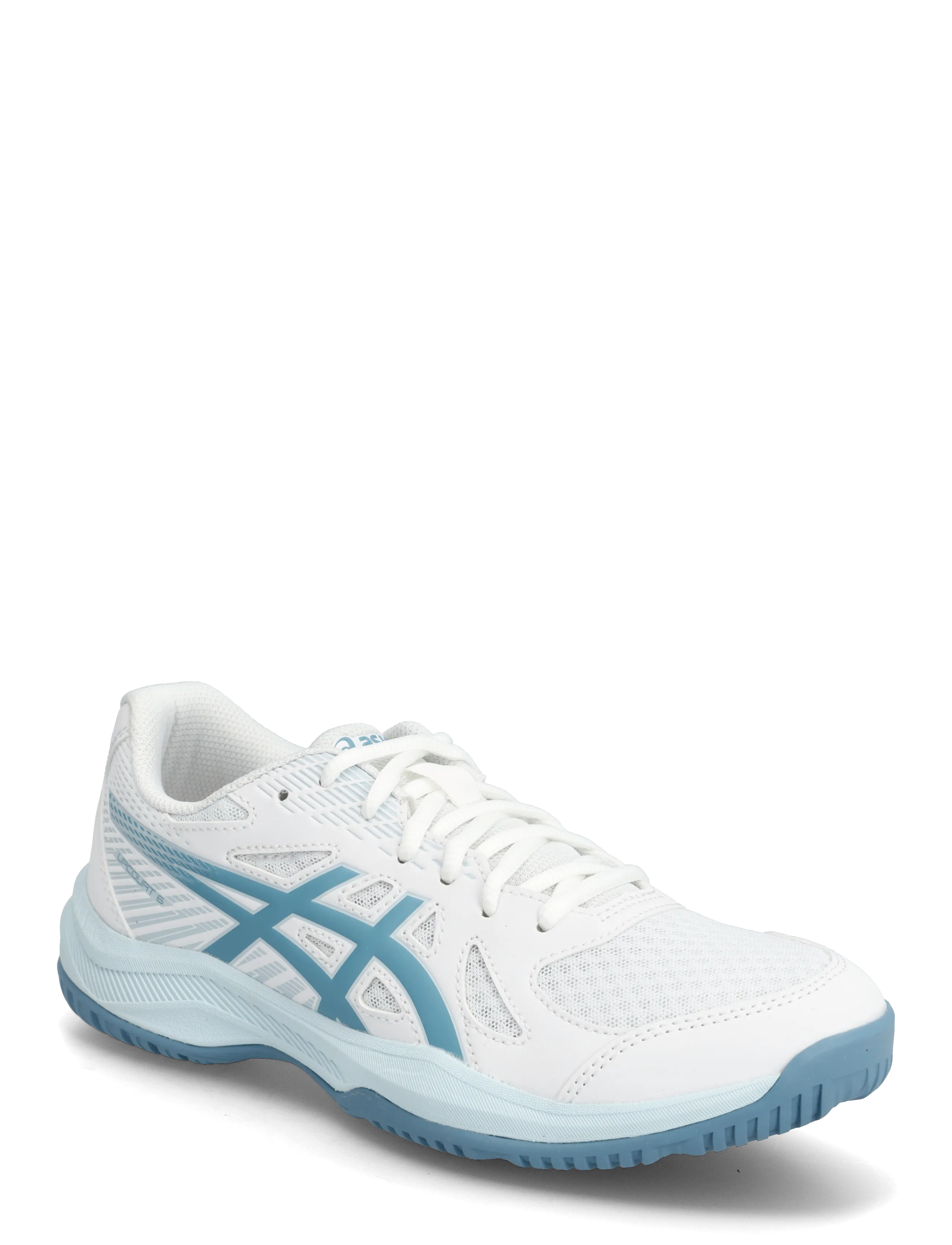 Asics UPCOURT 6 - Skor - WHITE/SABA BLUE / white