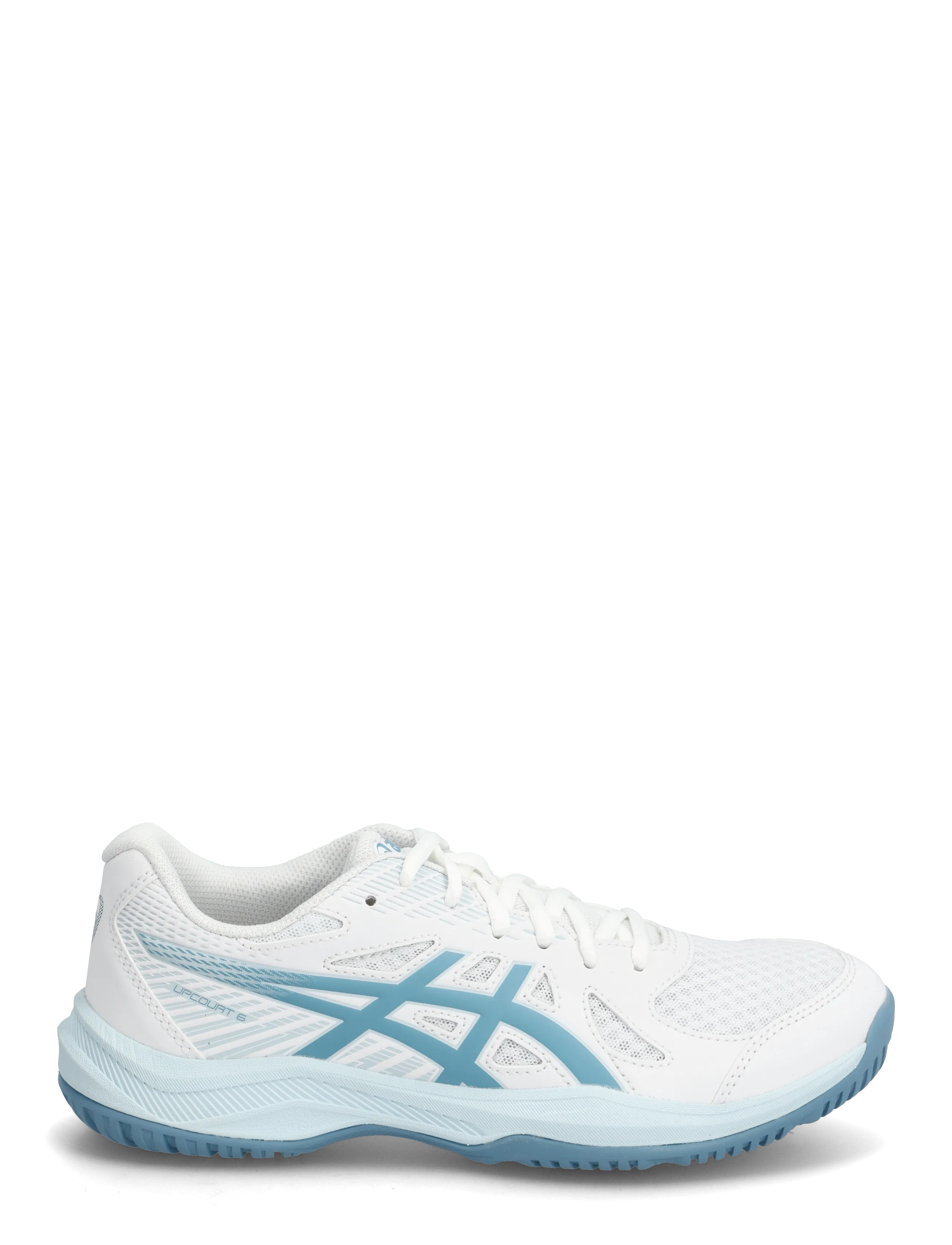 Asics - UPCOURT 6 - siseruumide spordijalatsid - white/saba blue - 1