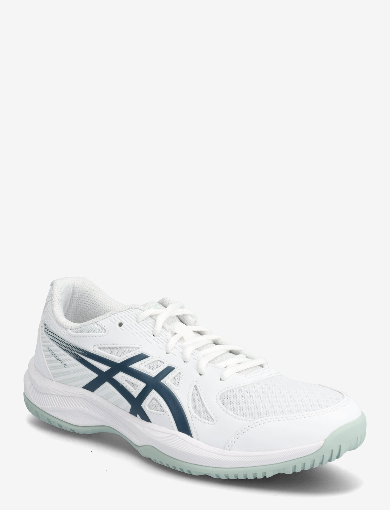 Asics - UPCOURT 6 - siseruumide spordijalatsid - white/tranquil teal - 0