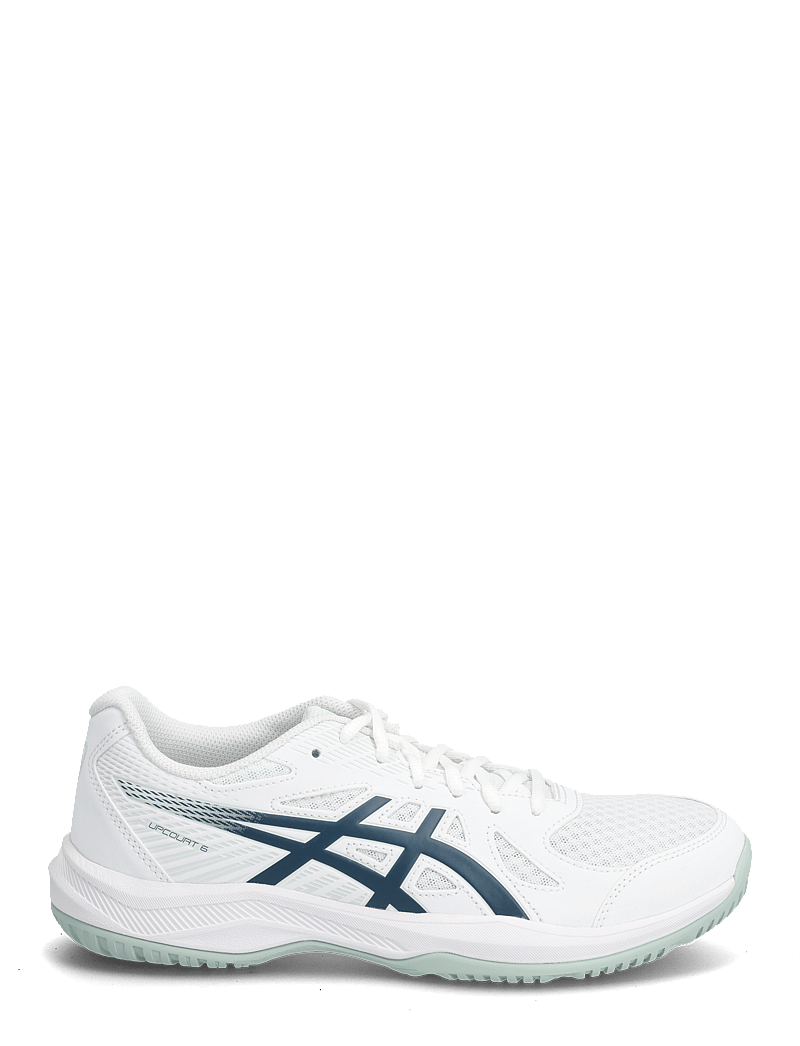 Asics - UPCOURT 6 - siseruumide spordijalatsid - white/tranquil teal - 1
