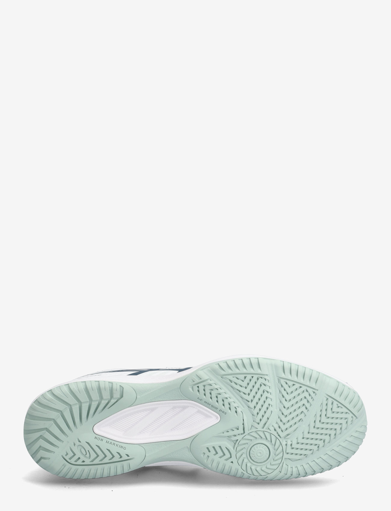 Asics - UPCOURT 6 - siseruumide spordijalatsid - white/tranquil teal - 4