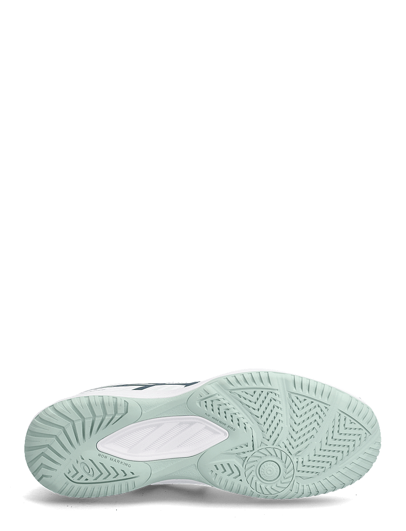 Asics - UPCOURT 6 - siseruumide spordijalatsid - white/tranquil teal - 4