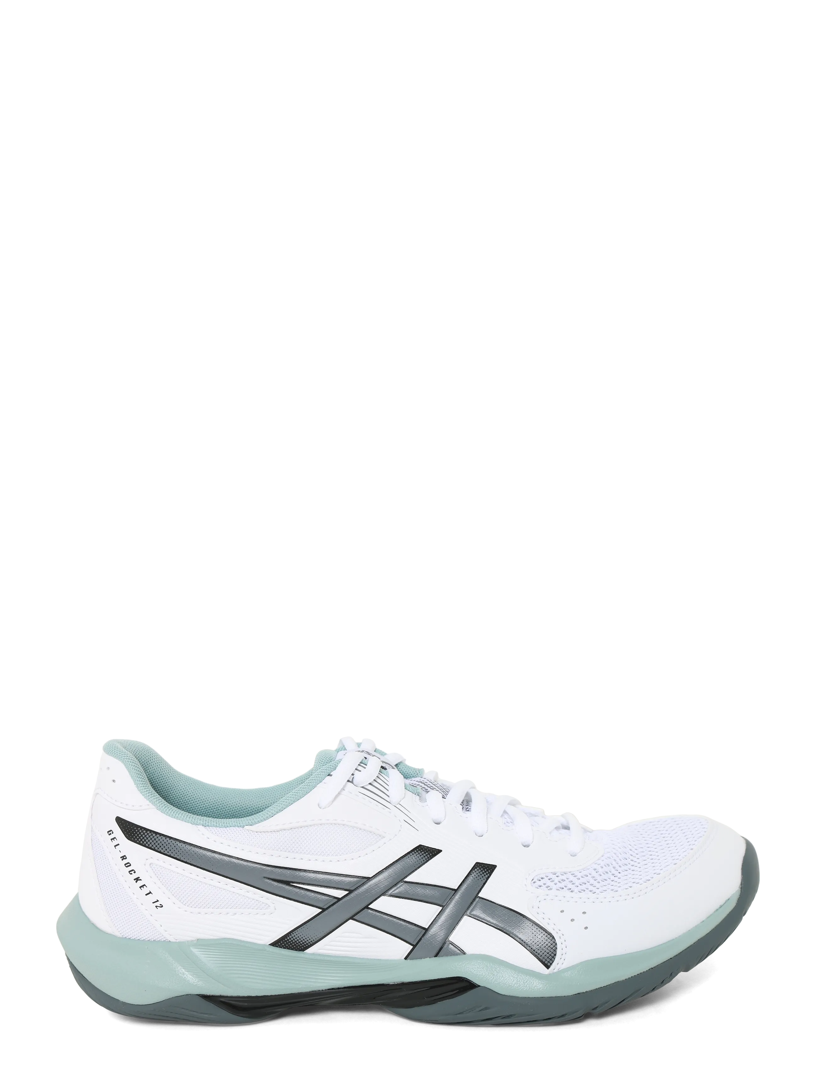 Asics - GEL-ROCKET 12 - indendørs sportssko - white/steel grey - 2