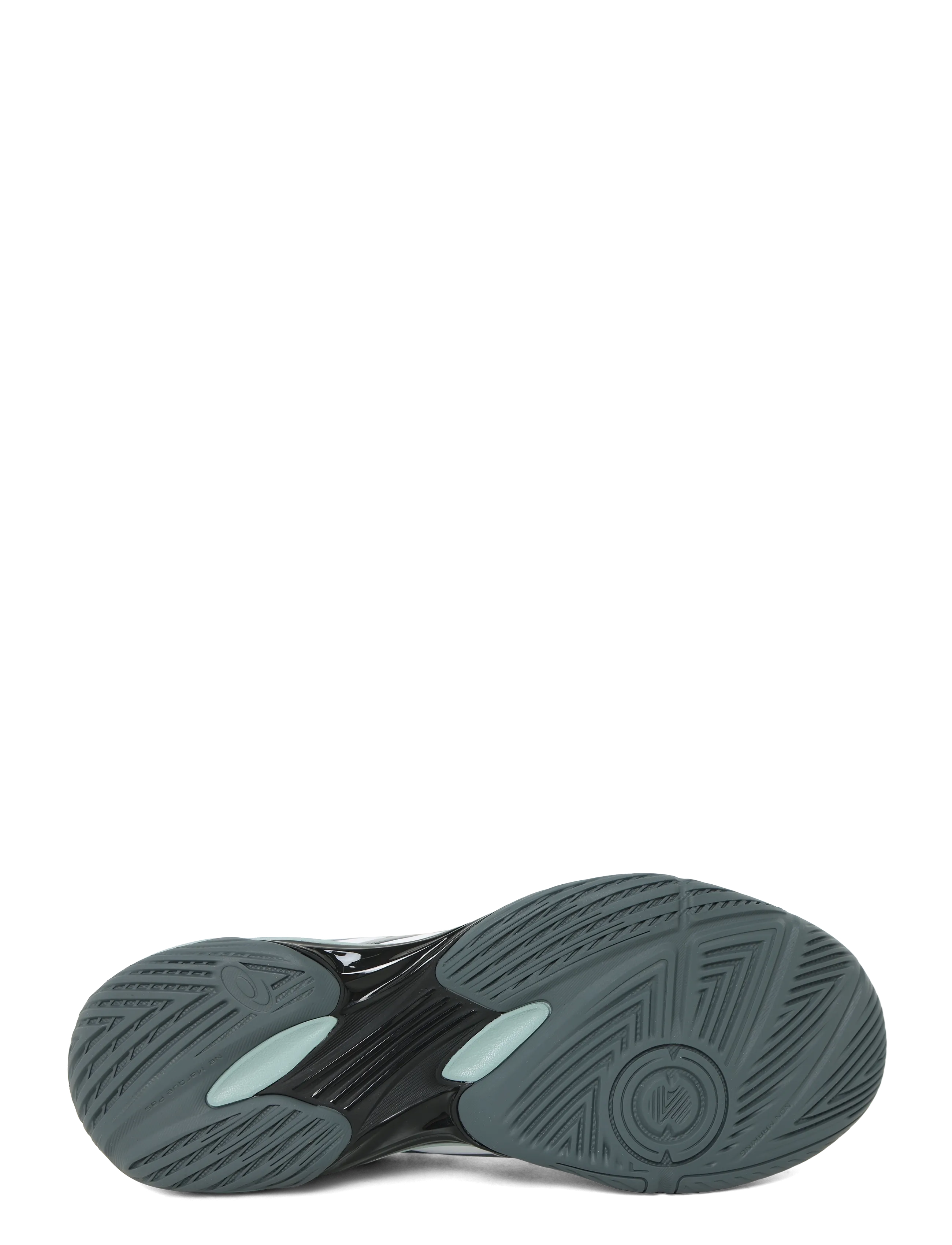 Asics - GEL-ROCKET 12 - indendørs sportssko - white/steel grey - 4