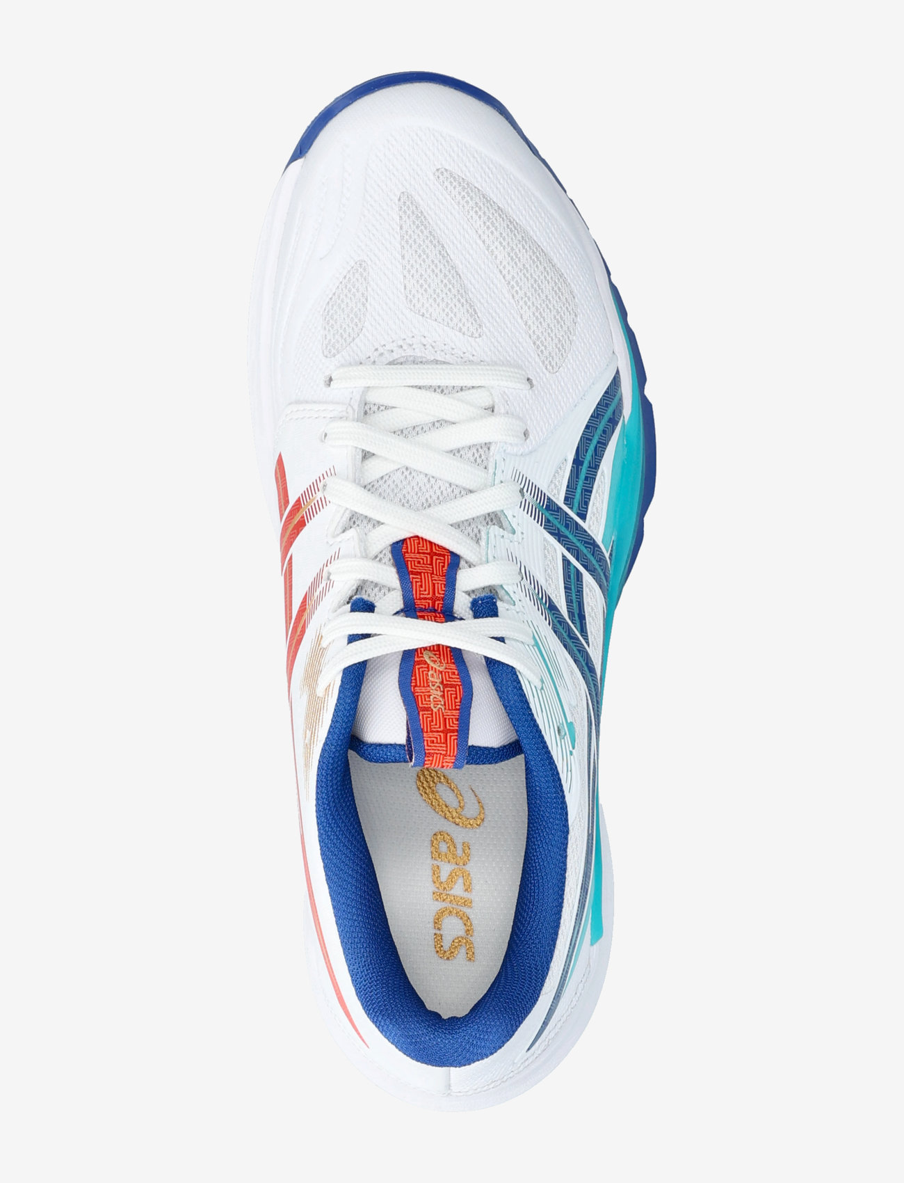 Asics - POWERBREAK FF - inomhusskor - white/asics blue - 3