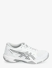 Asics - GEL-ROCKET 11 - sportiska stila apavi ar pazeminātu potītes daļu - white/pure silver - 1