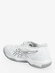 Asics - GEL-ROCKET 11 - sportiska stila apavi ar pazeminātu potītes daļu - white/pure silver - 2