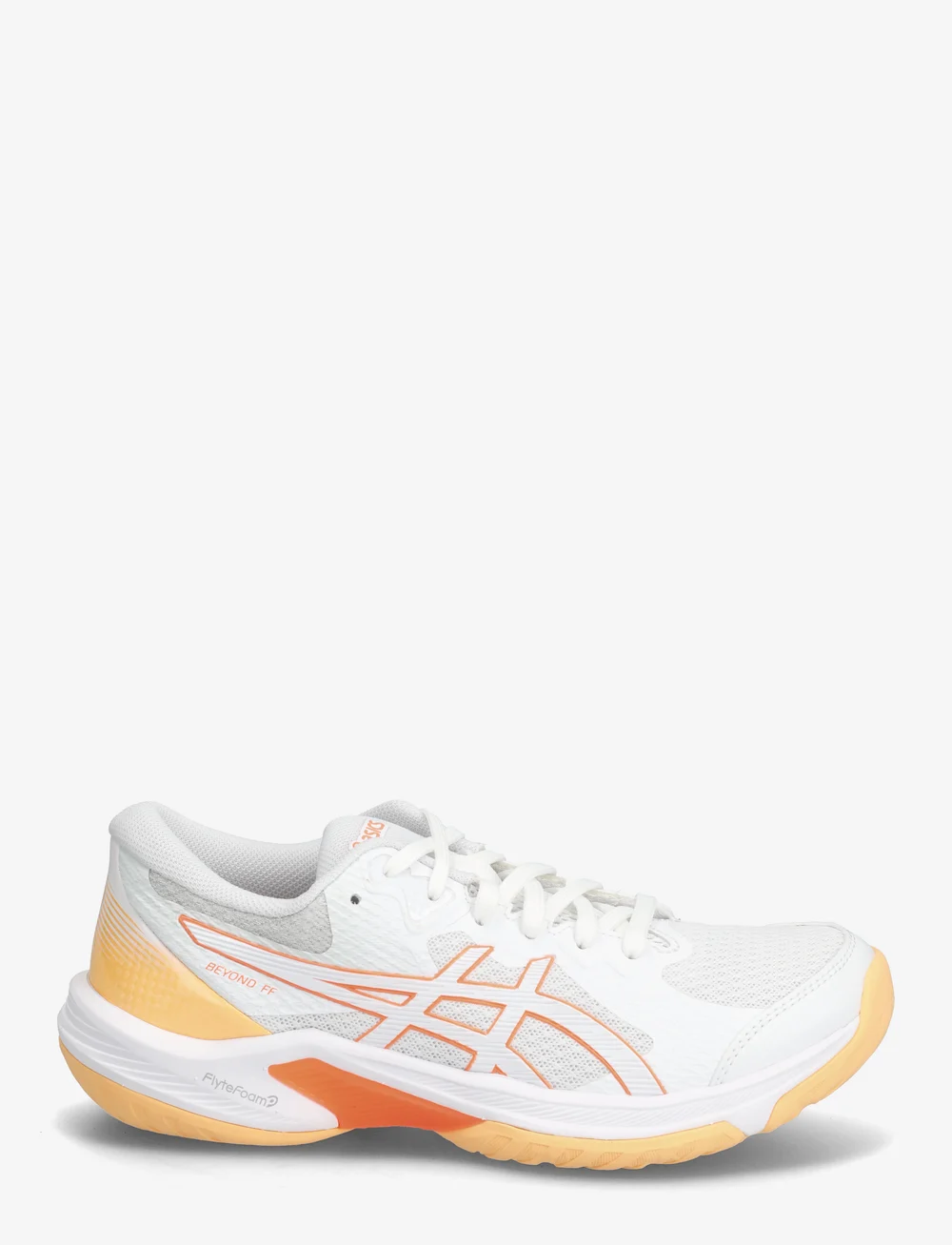 Asics - BEYOND FF - inomhusskor - white/vivid coral - 1