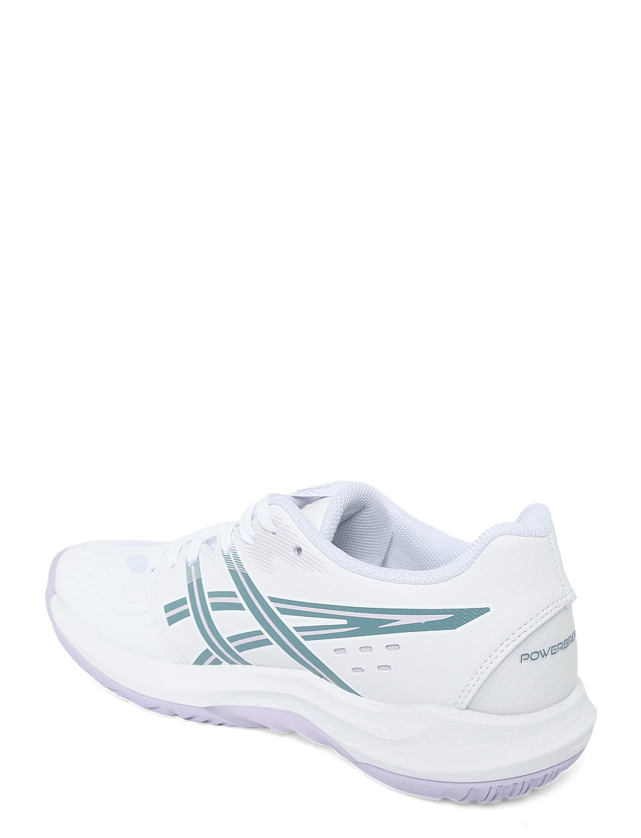 Asics - POWERBREAK FF - iekštelpu sporta apavi - white/foggy teal - 1