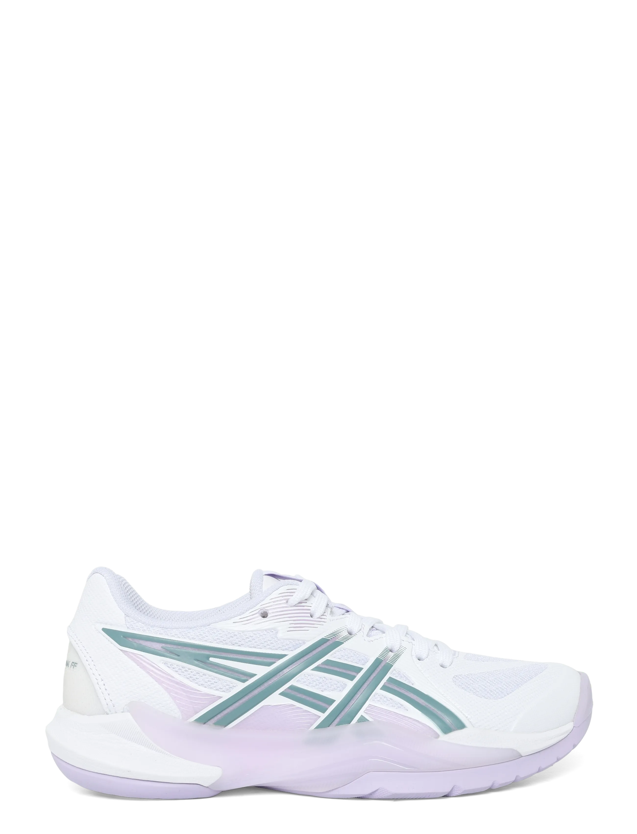Asics - POWERBREAK FF - iekštelpu sporta apavi - white/foggy teal - 2
