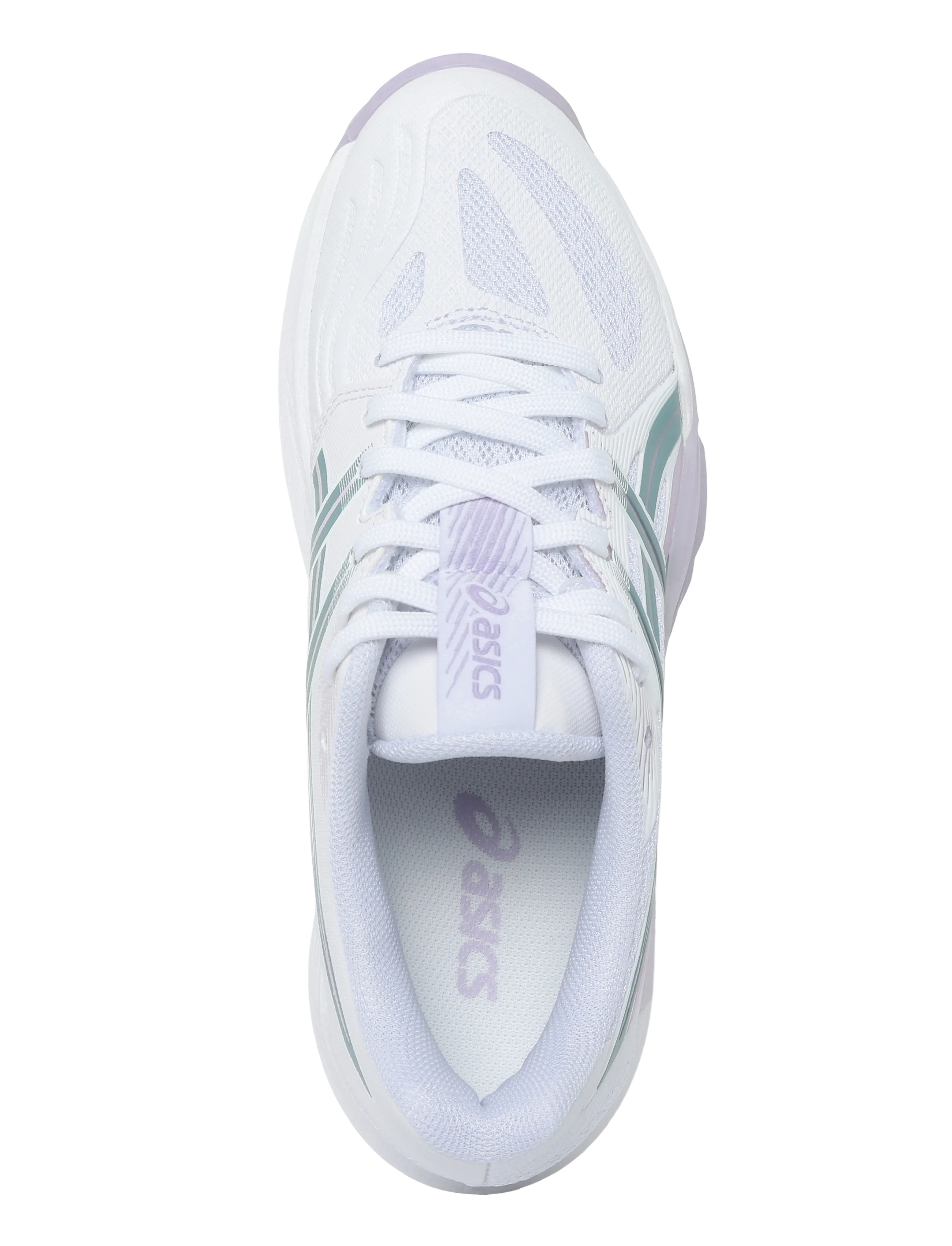 Asics - POWERBREAK FF - iekštelpu sporta apavi - white/foggy teal - 3