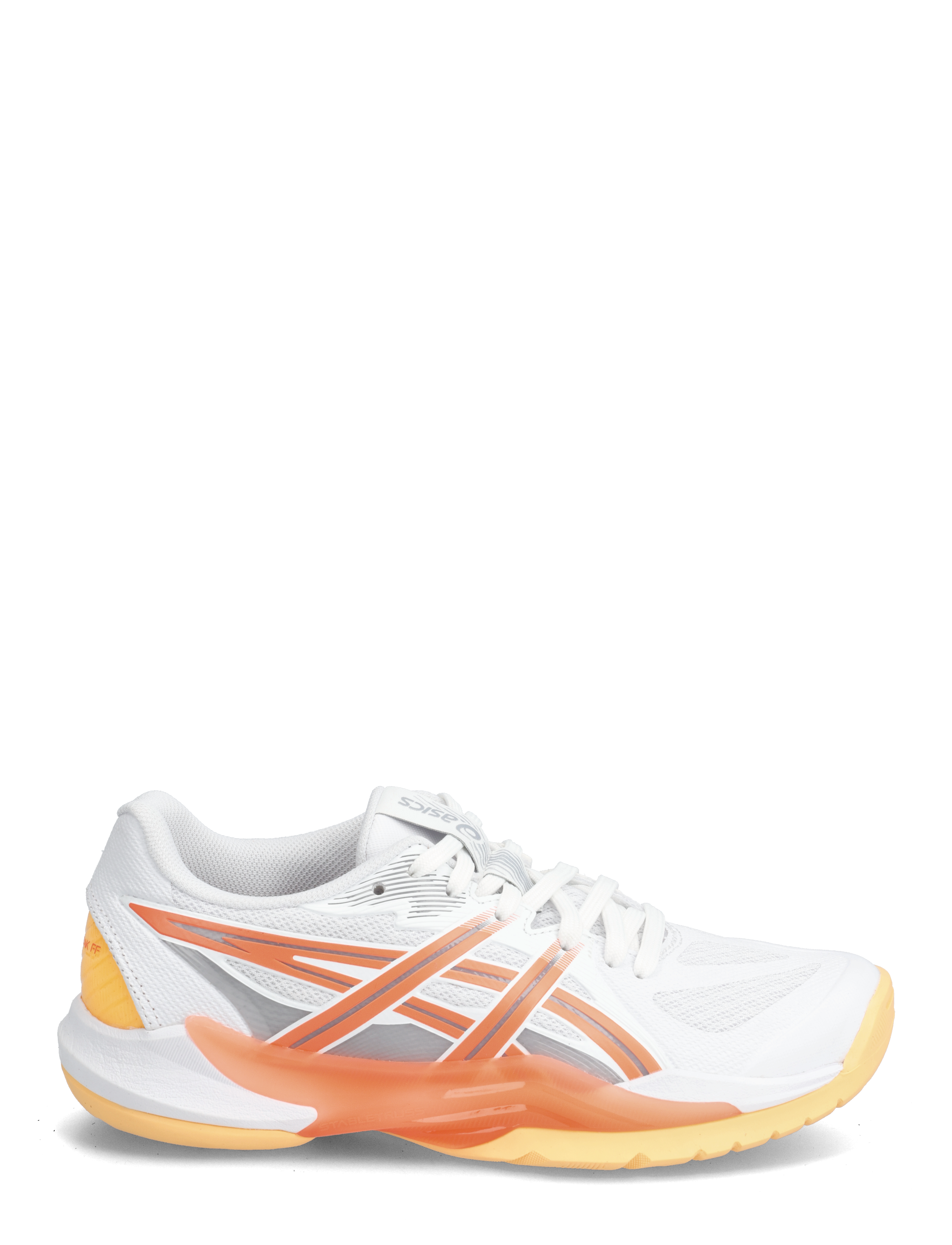 Asics - POWERBREAK FF - indoor-sportschuhe - white/vivid coral - 1