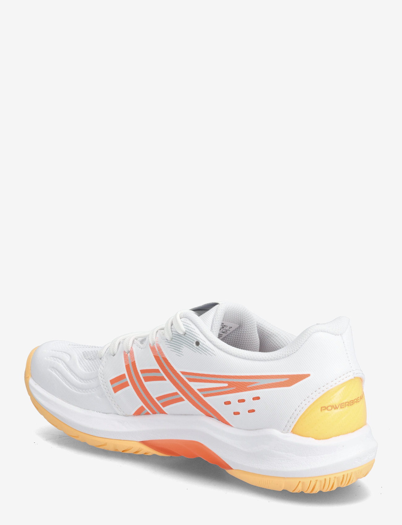 Asics - POWERBREAK FF - indoor-sportschuhe - white/vivid coral - 2