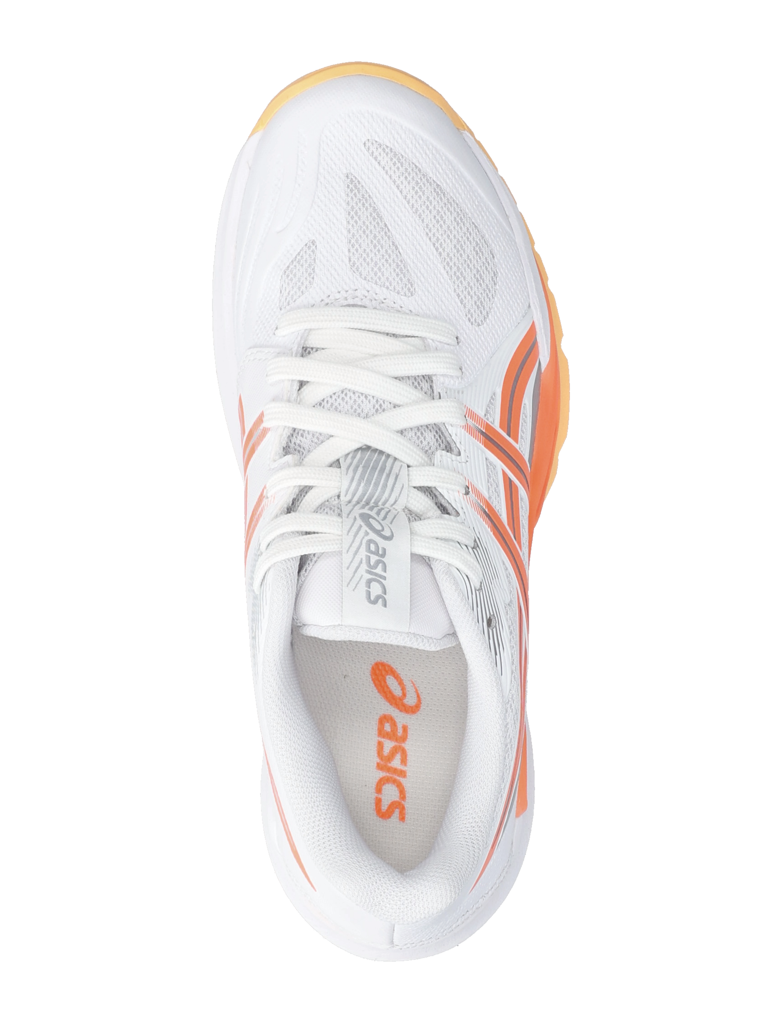 Asics - POWERBREAK FF - indoor-sportschuhe - white/vivid coral - 3