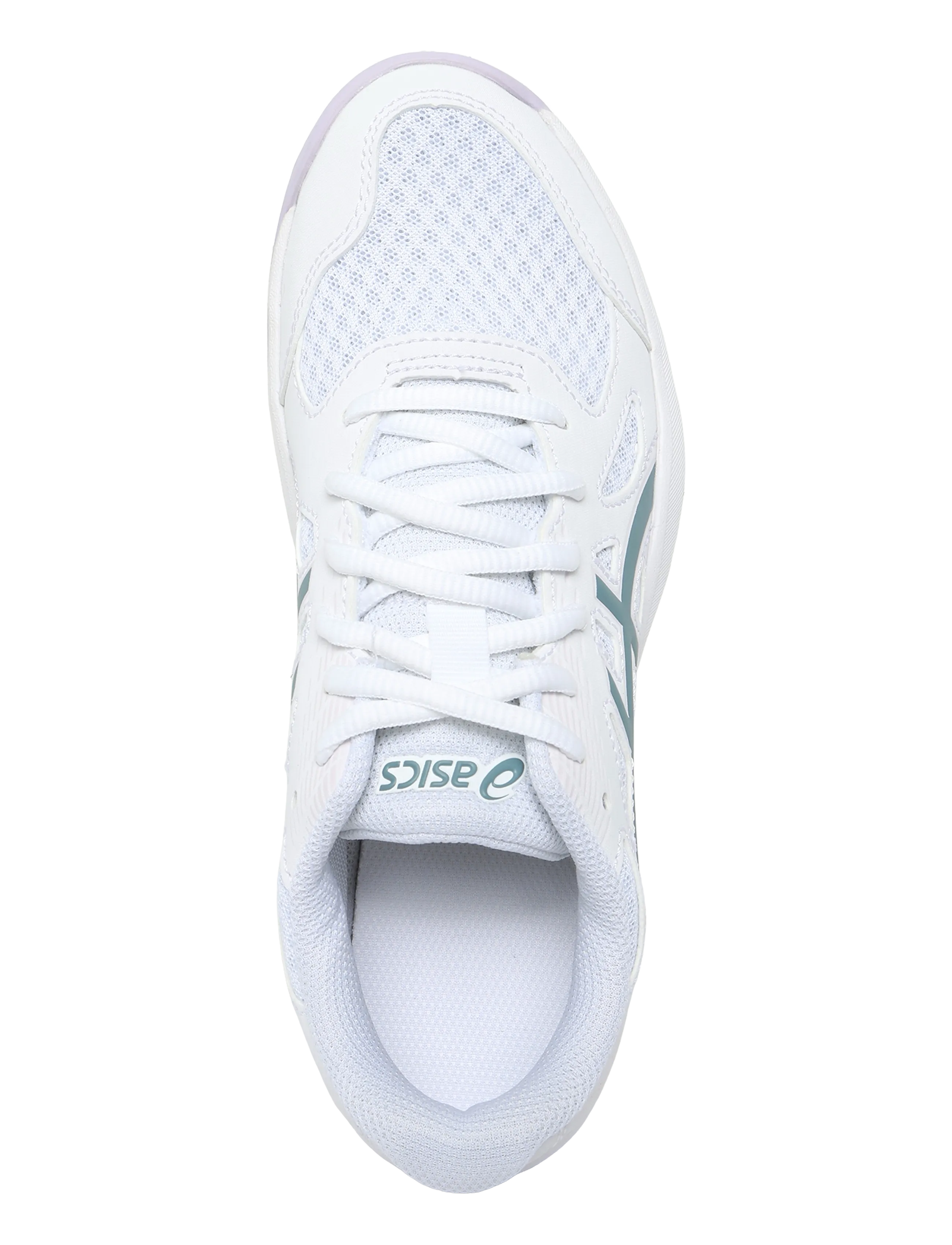 Asics - UPCOURT 6 - indoor-sportschuhe - white/foggy teal - 3