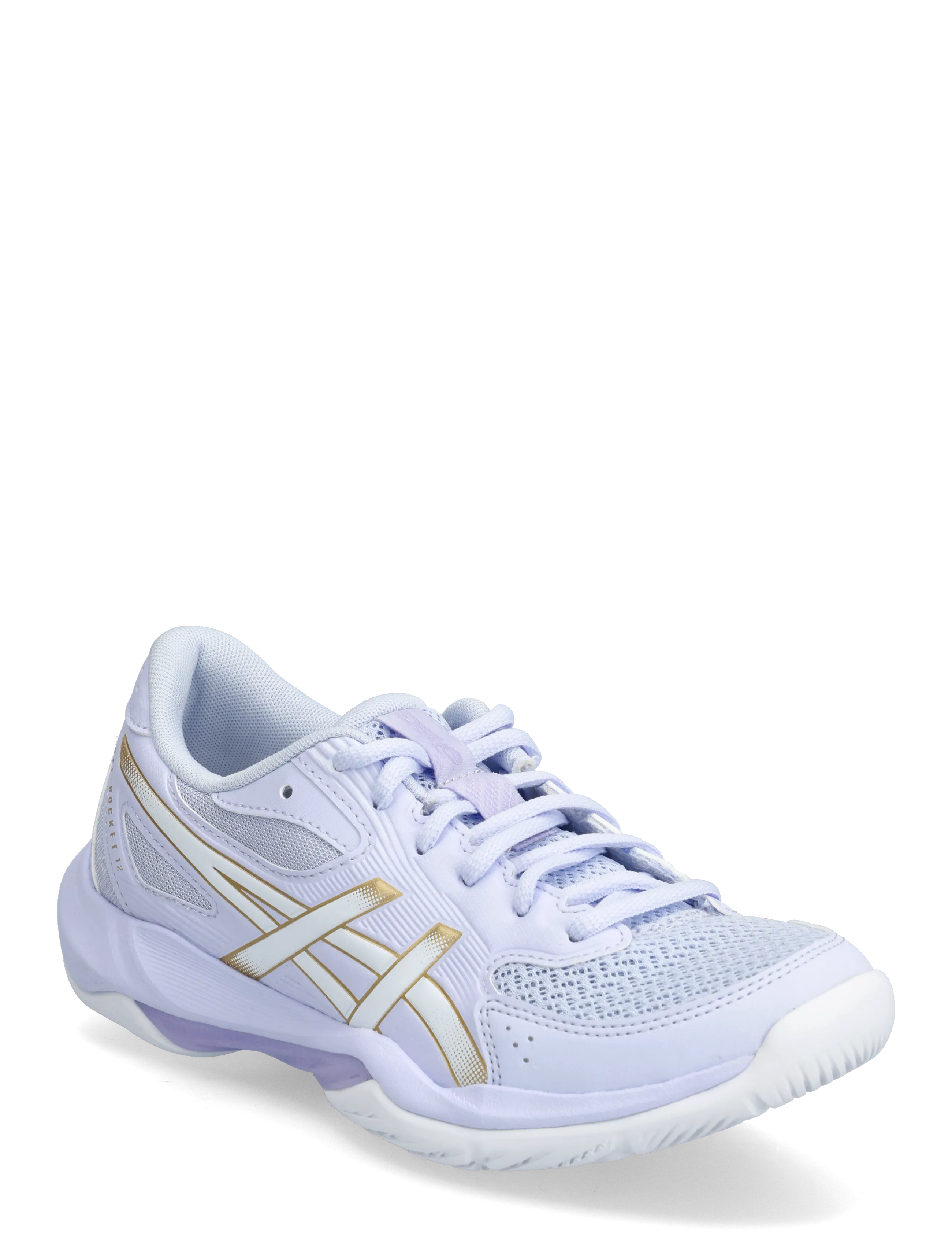 Asics GEL-ROCKET 12 - Sisäpelikengät - BLUE FADE/CHAMPAGNE / purple