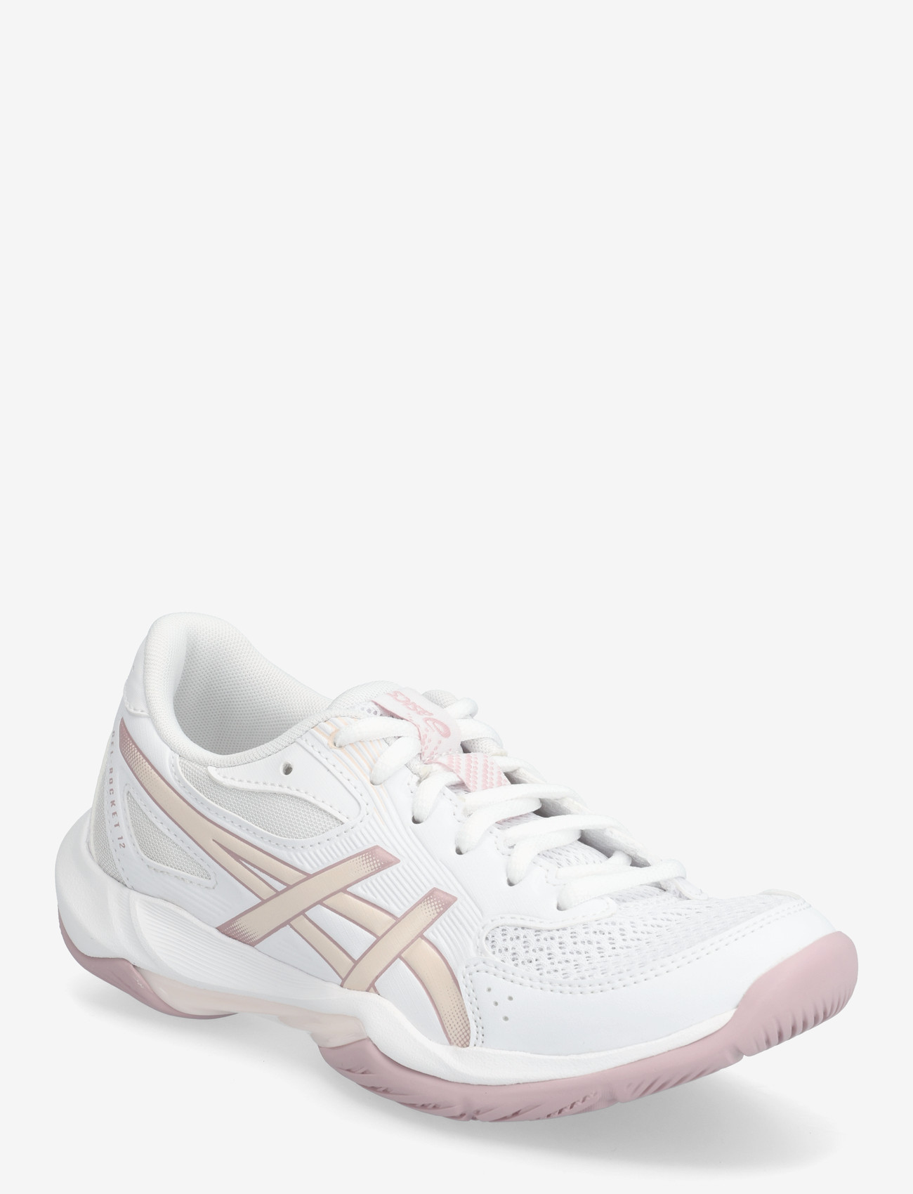 Asics - GEL-ROCKET 12 - indendørs sportssko - white/pearl pink - 0