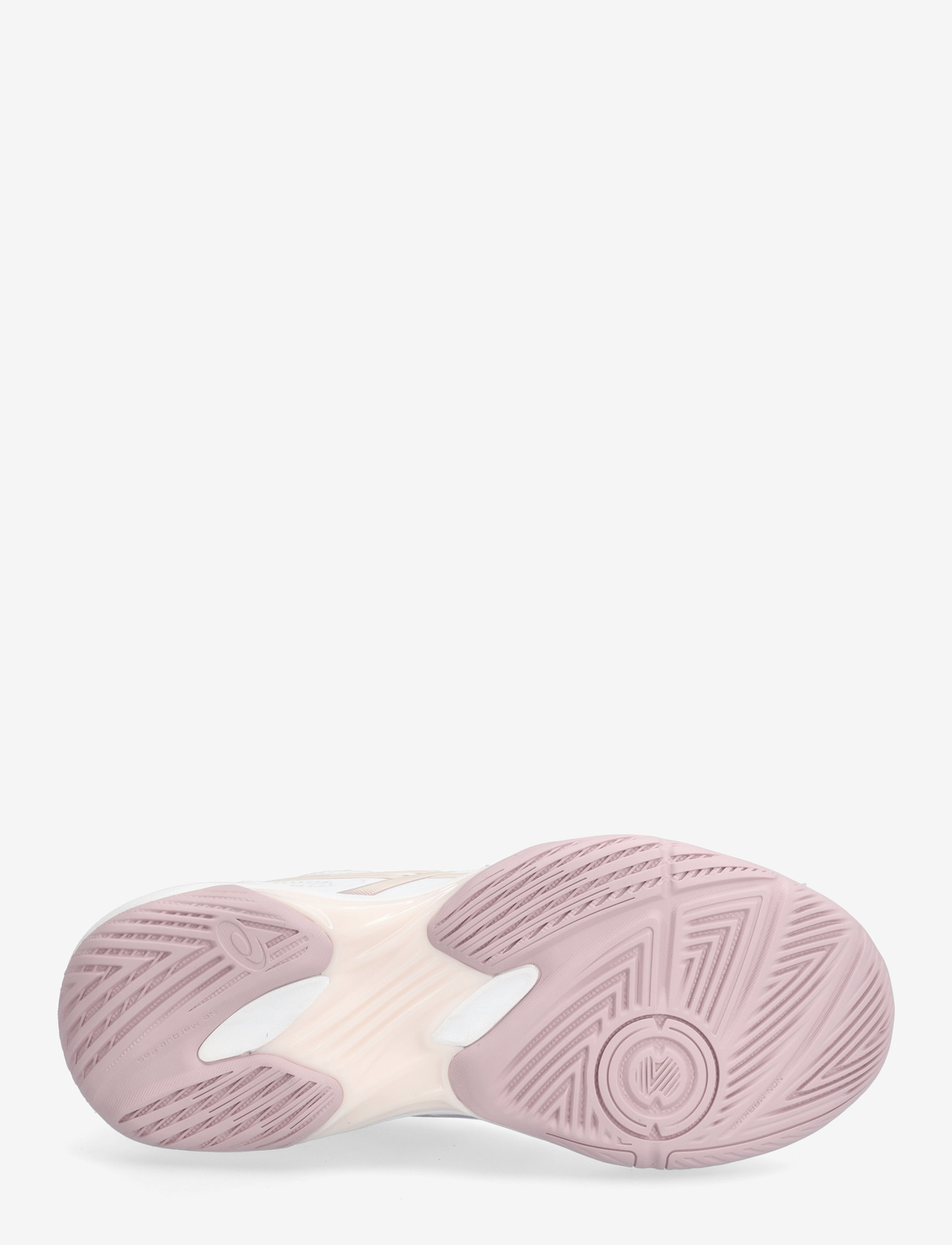 Asics - GEL-ROCKET 12 - indendørs sportssko - white/pearl pink - 4