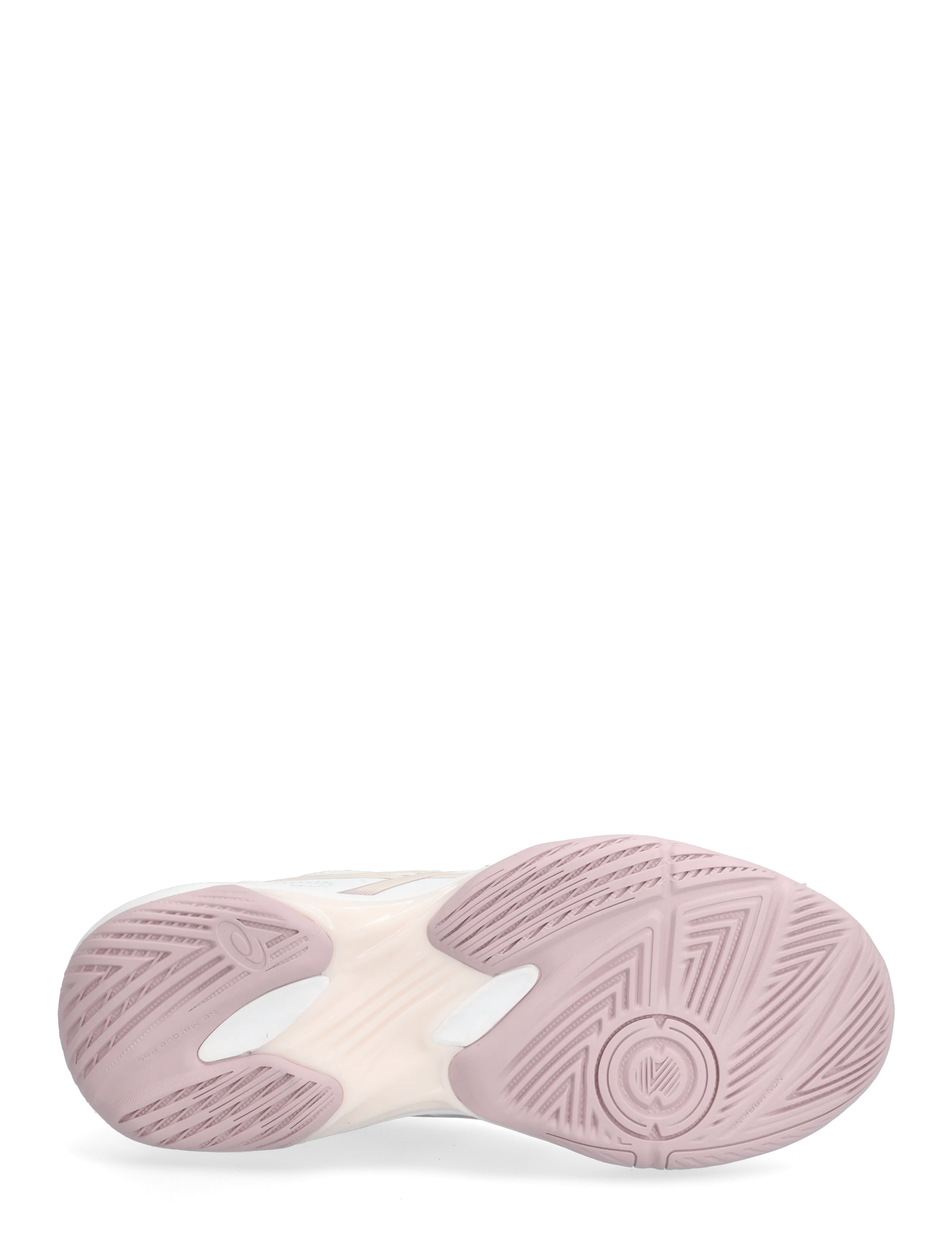 Asics - GEL-ROCKET 12 - indoor-sportschuhe - white/pearl pink - 4