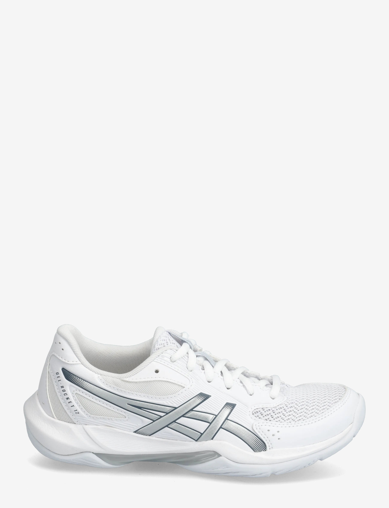 Asics - GEL-ROCKET 12 - siseruumide spordijalatsid - white/pure silver - 1