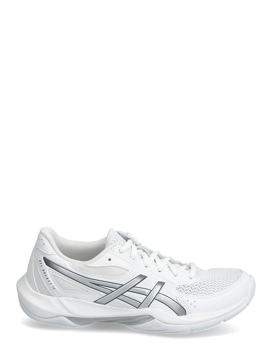 Asics - GEL-ROCKET 12 - siseruumide spordijalatsid - white/pure silver - 1