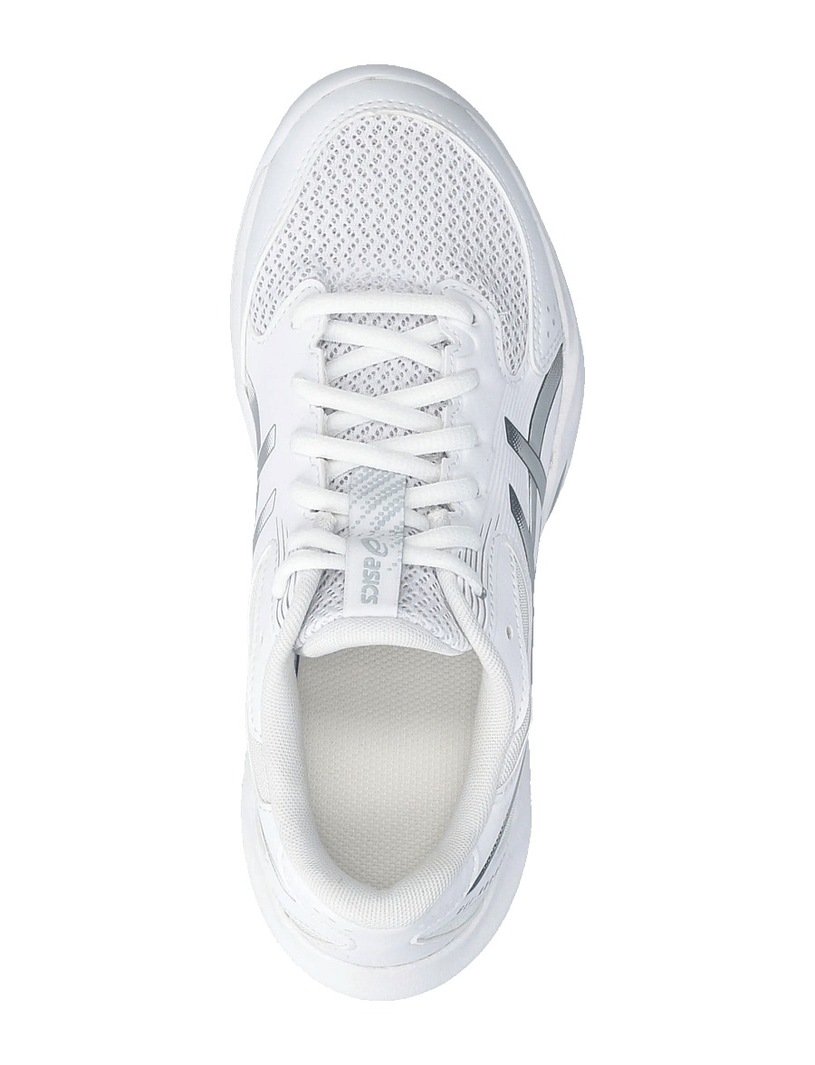 Asics - GEL-ROCKET 12 - siseruumide spordijalatsid - white/pure silver - 3