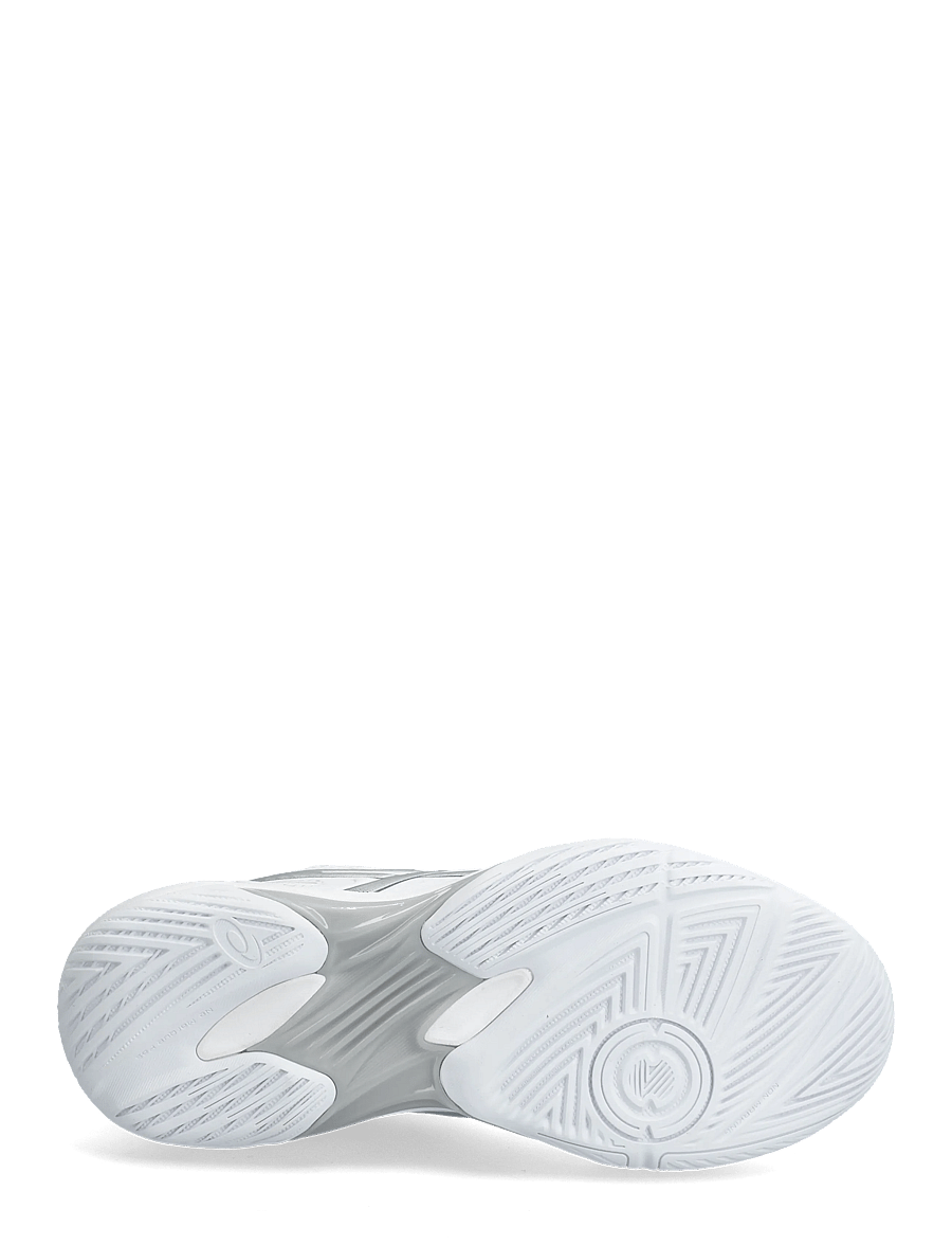 Asics - GEL-ROCKET 12 - siseruumide spordijalatsid - white/pure silver - 4