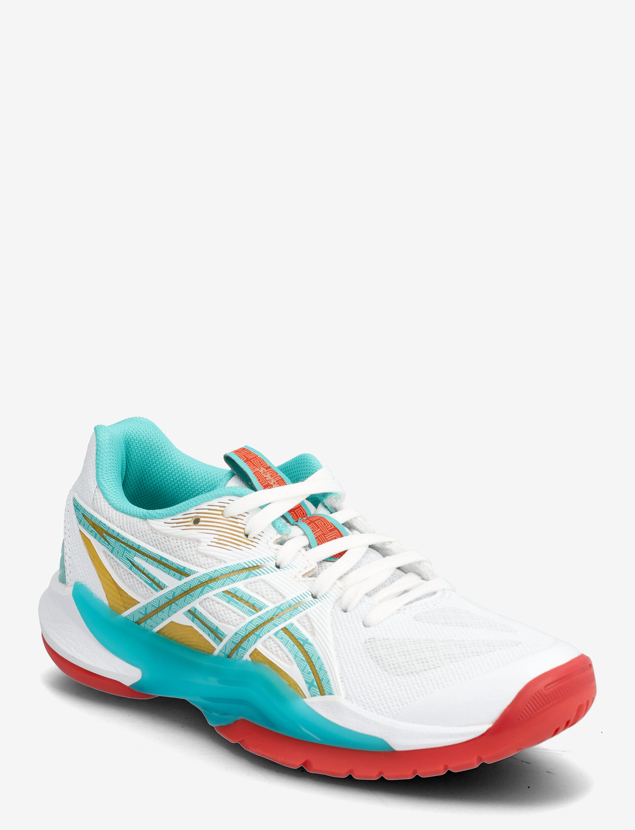 Asics - POWERBREAK FF - indoor sports shoes - white/sea glass - 0