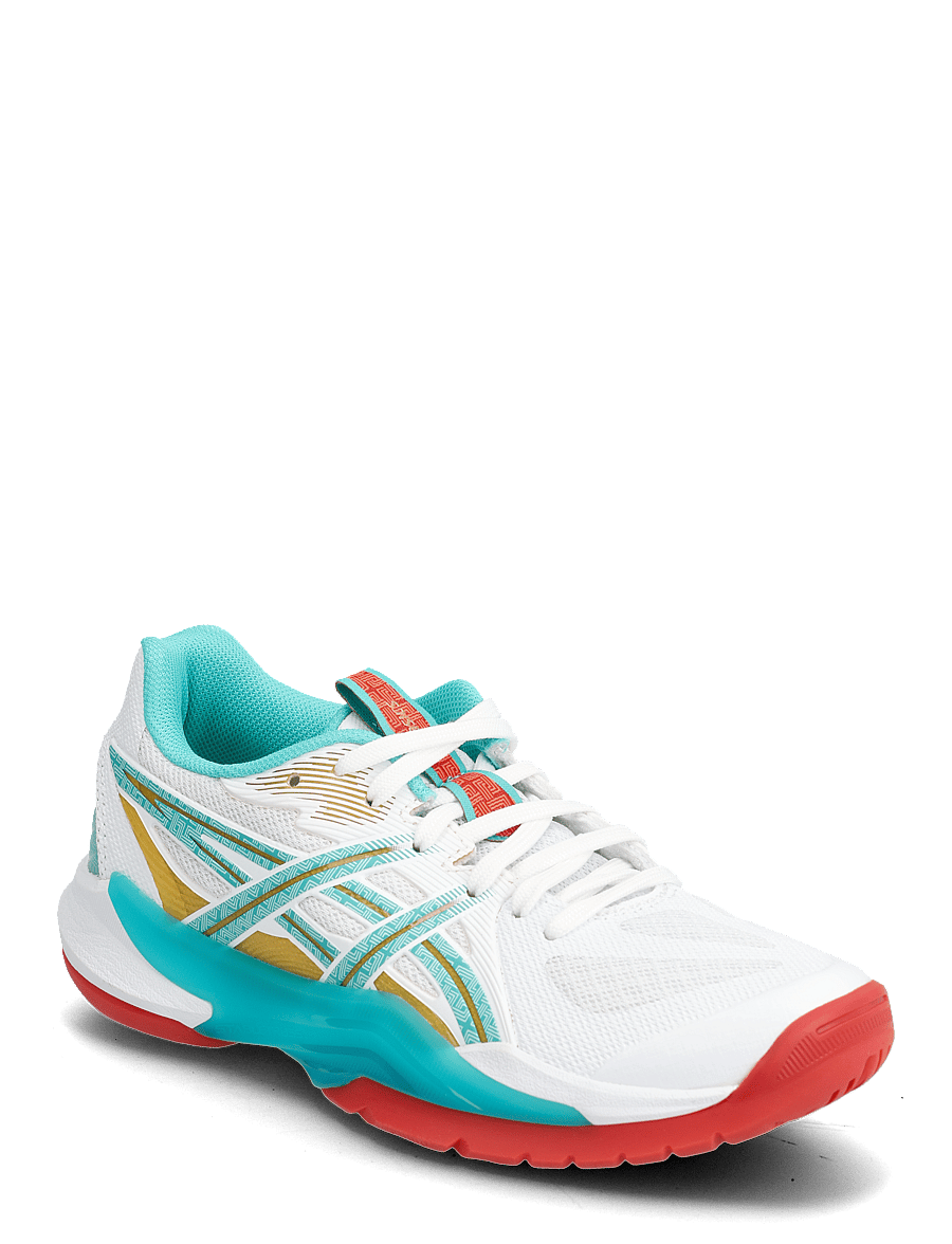 Asics - POWERBREAK FF - siseruumide spordijalatsid - white/sea glass - 0