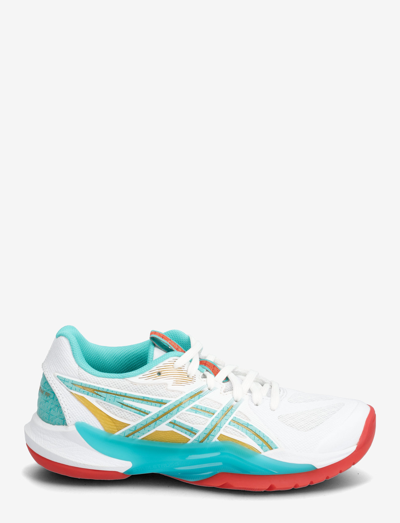 Asics - POWERBREAK FF - indoor sports shoes - white/sea glass - 1