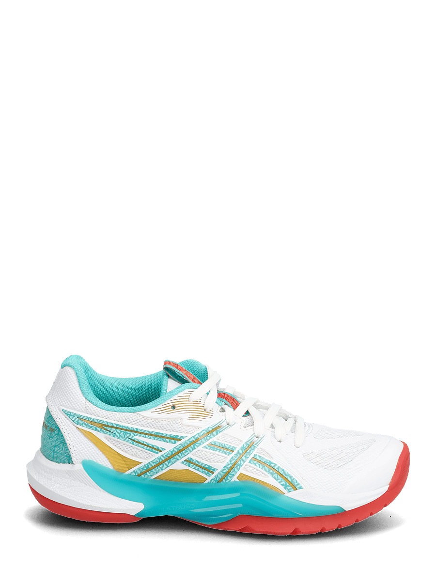 Asics - POWERBREAK FF - siseruumide spordijalatsid - white/sea glass - 1