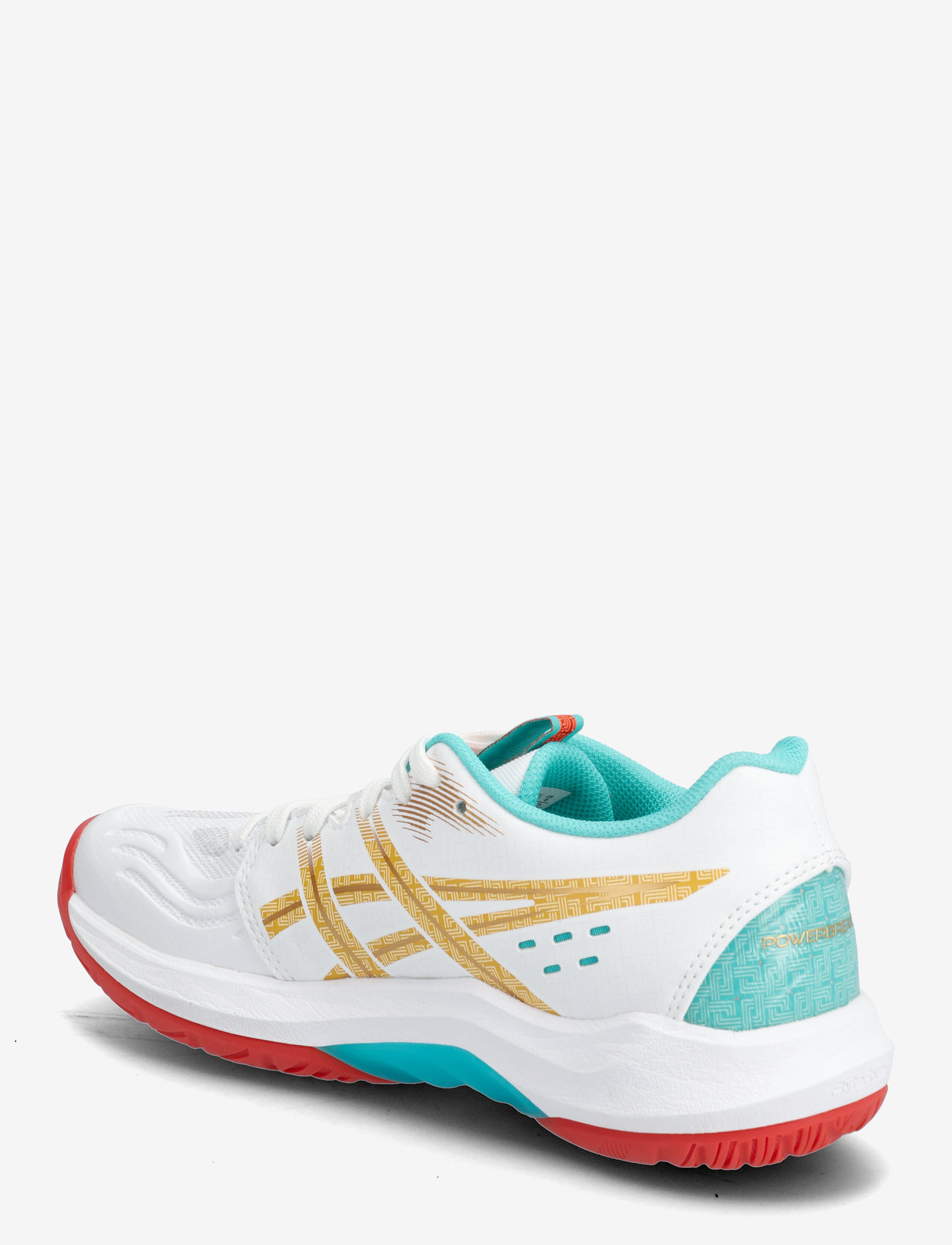 Asics - POWERBREAK FF - indoor sports shoes - white/sea glass - 2